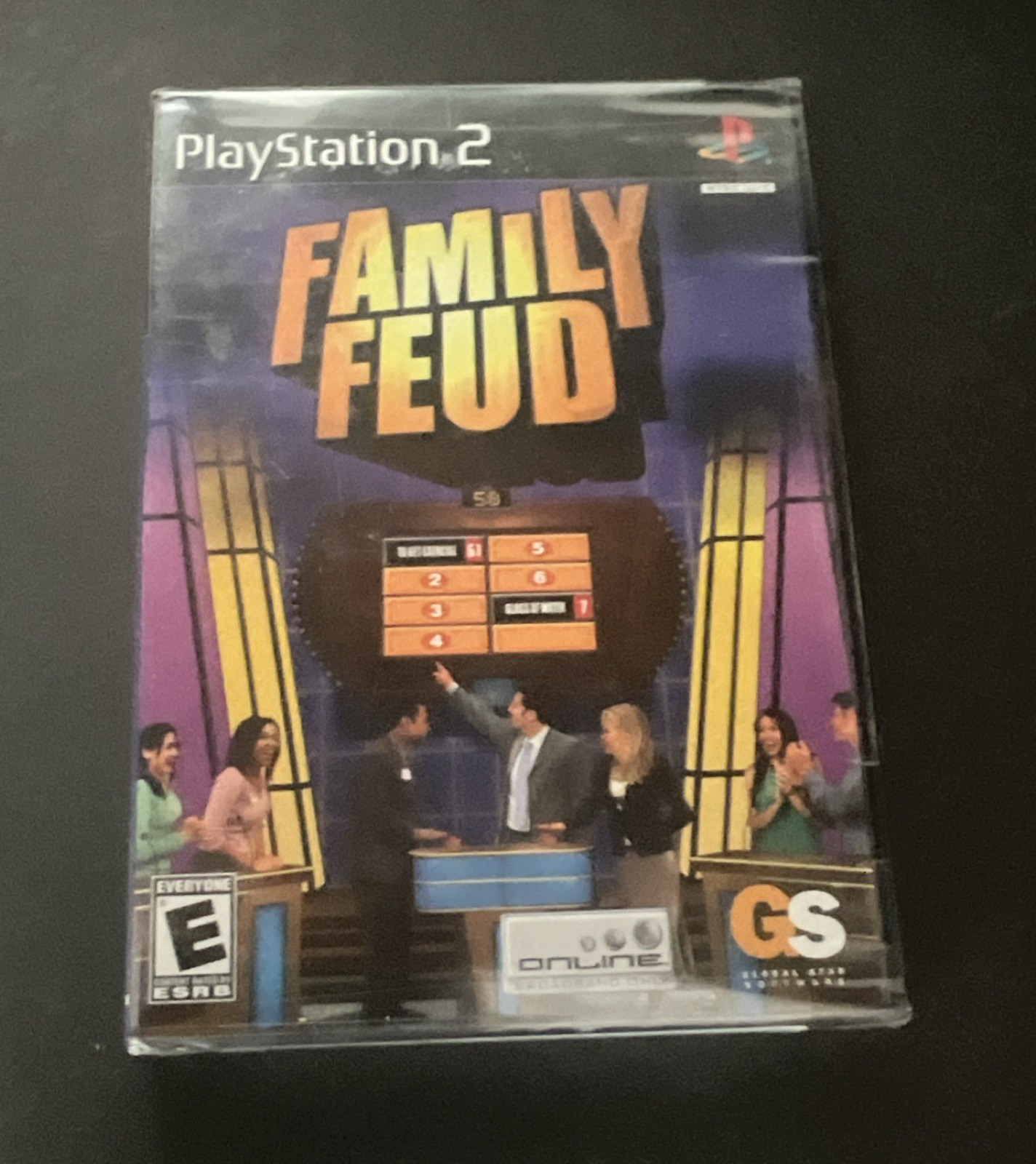 GLOBAL Star Software Family Feud Sony PlayStation 2 PS2 Quiz Game 2006 E Rated