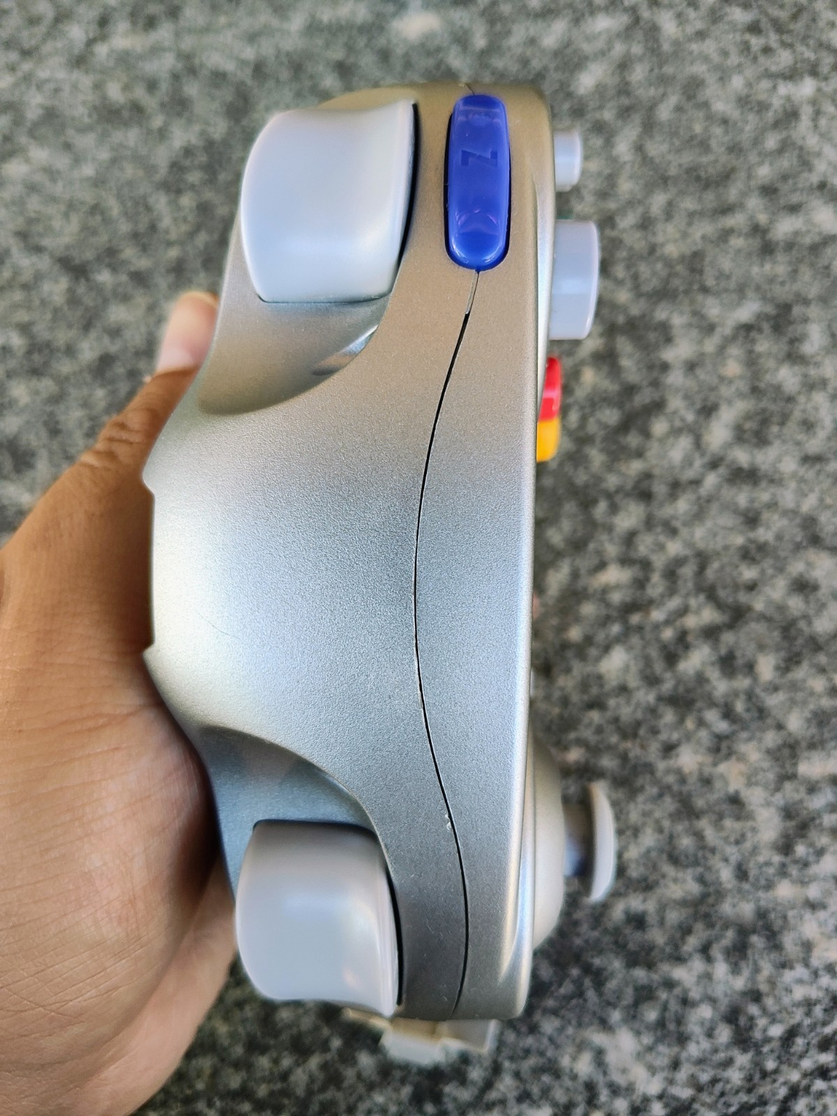 Nintendo Gamecube Wavebird Wireless Controller – Platinum Only No Receiver