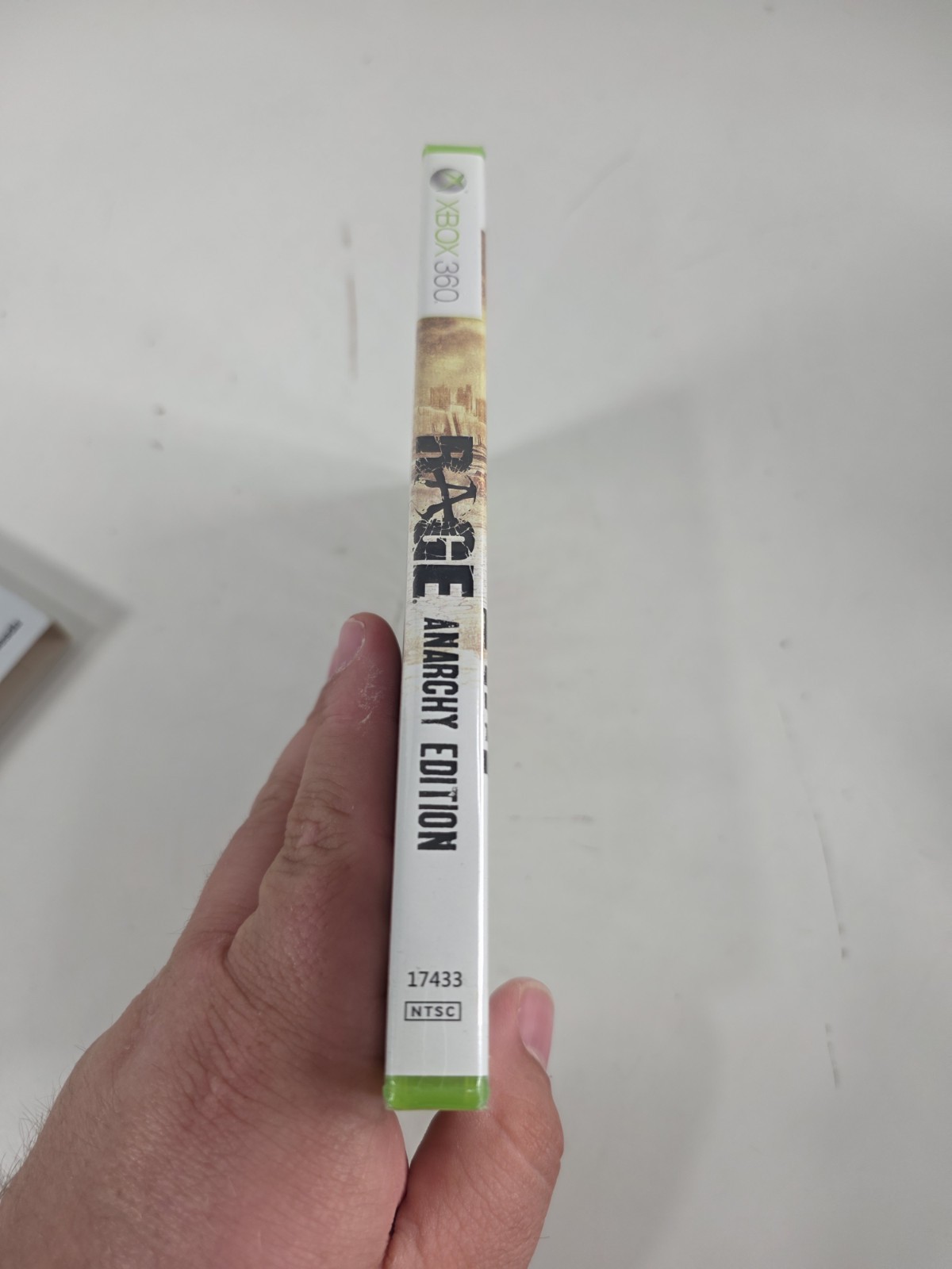 RAGE ANARCHY EDITION First Print w/ Slip Cover Xbox 360, 2011 RARE Sealed