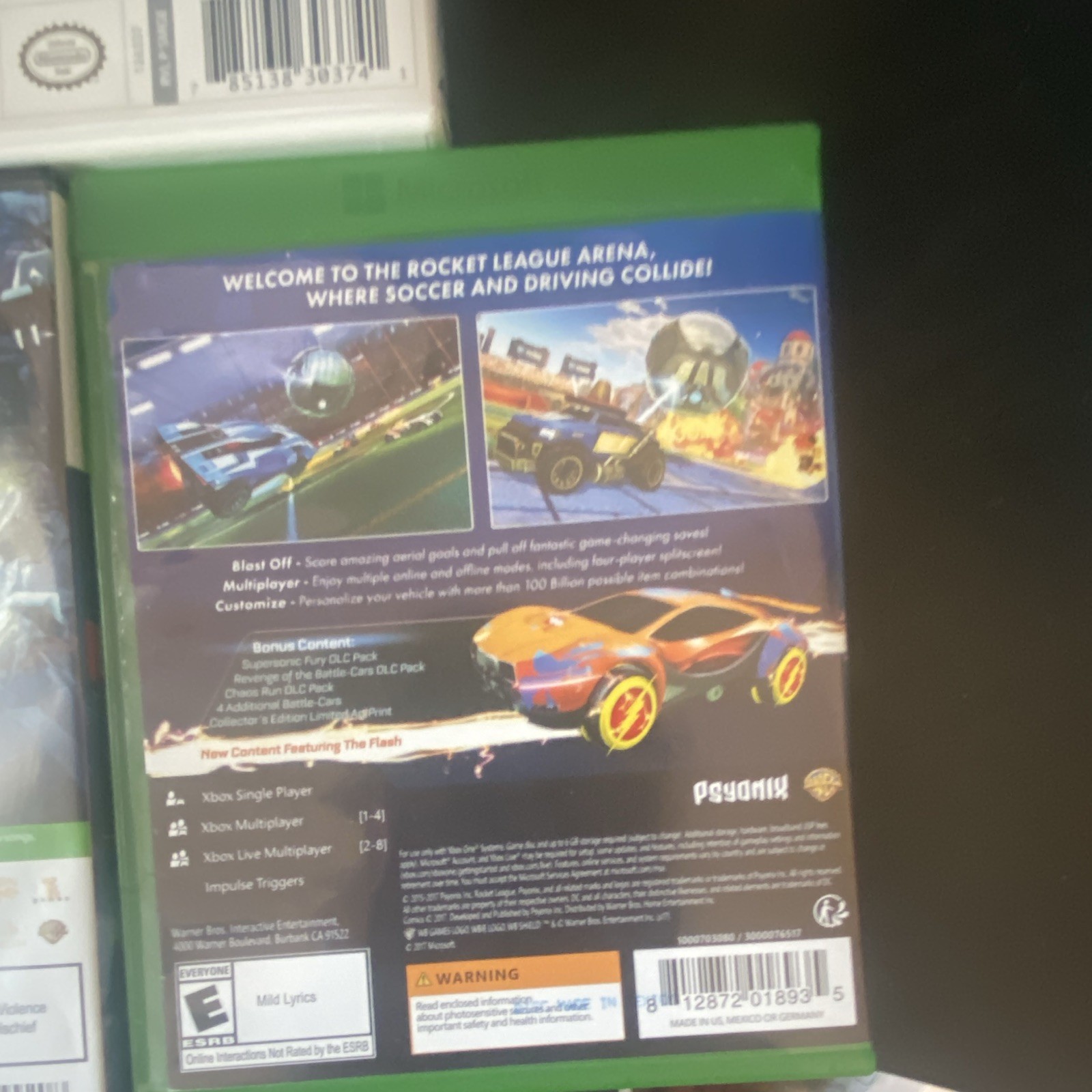 Microsoft Xbox One/360 & Nintendo Wii Mixed Game Lot Battlefront II + More