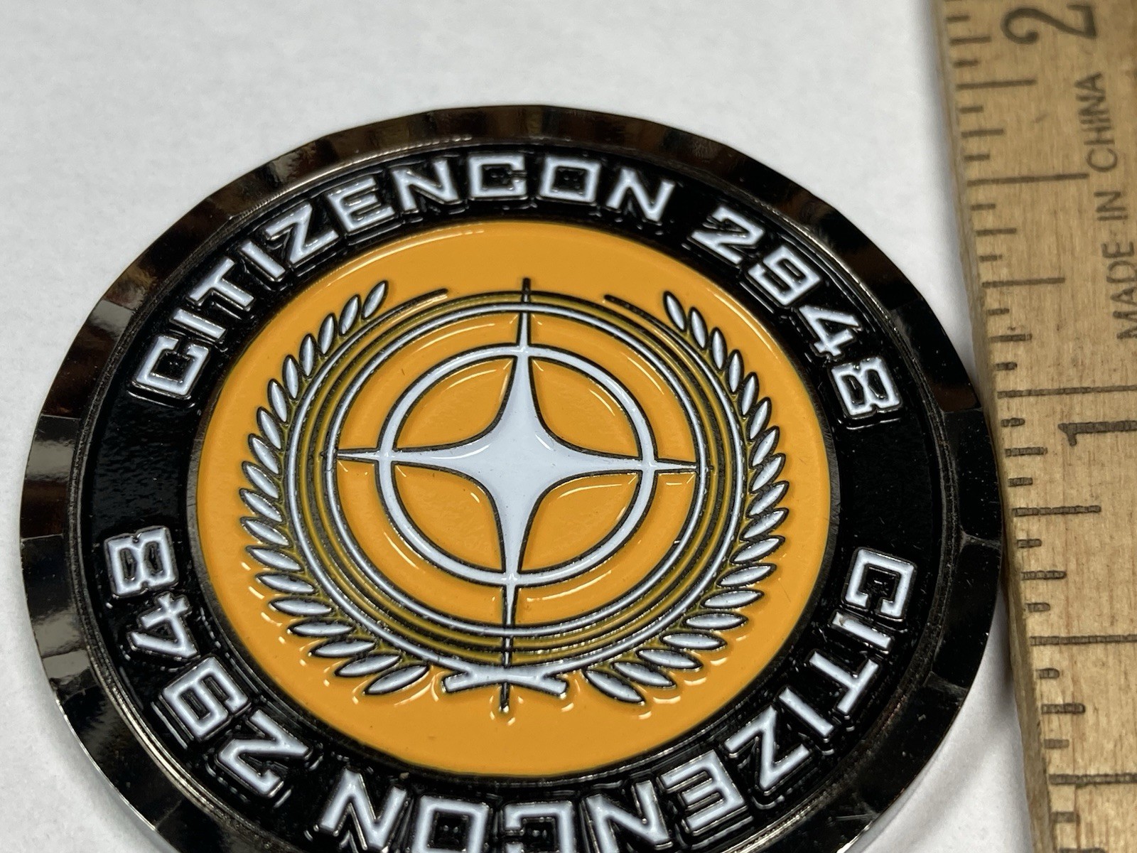 Star Citizen CitizenCon 2948 Exclusive Enameled Challenge Coin – MINT CONDITION