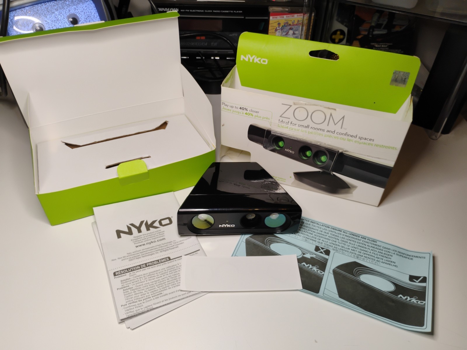 Nyko Kinect Sensor Zoom For Small Rooms Microsoft Xbox 360
