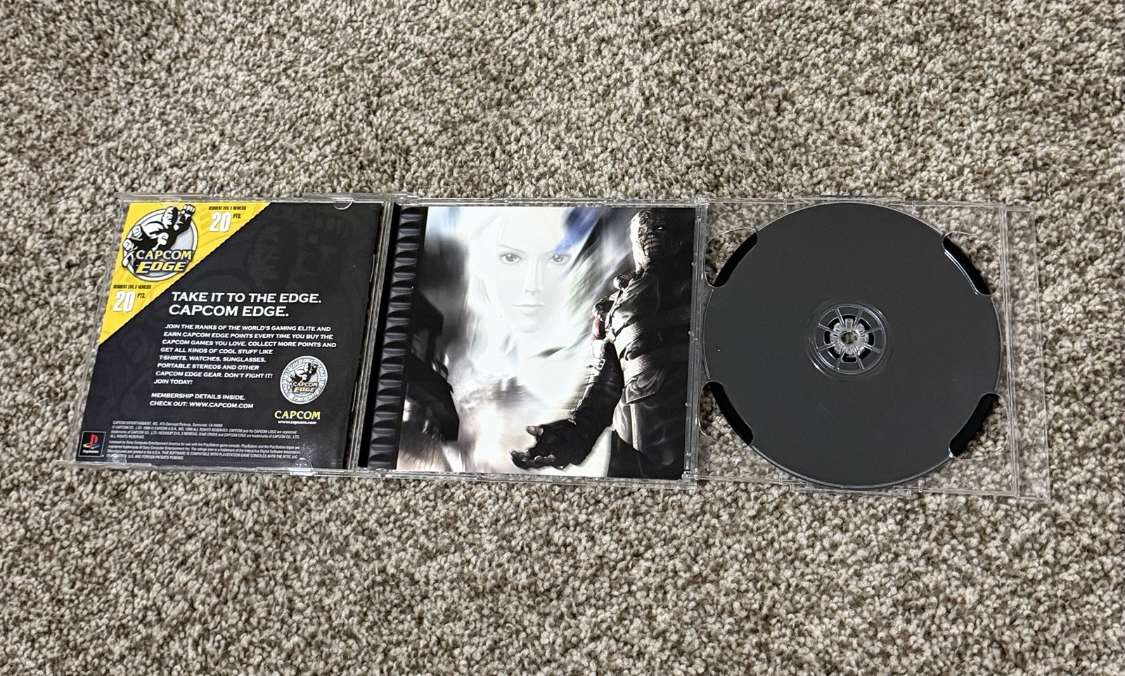 Resident Evil 3: Nemesis PS1 PlayStation 1 Complete CIB Manual Authentic