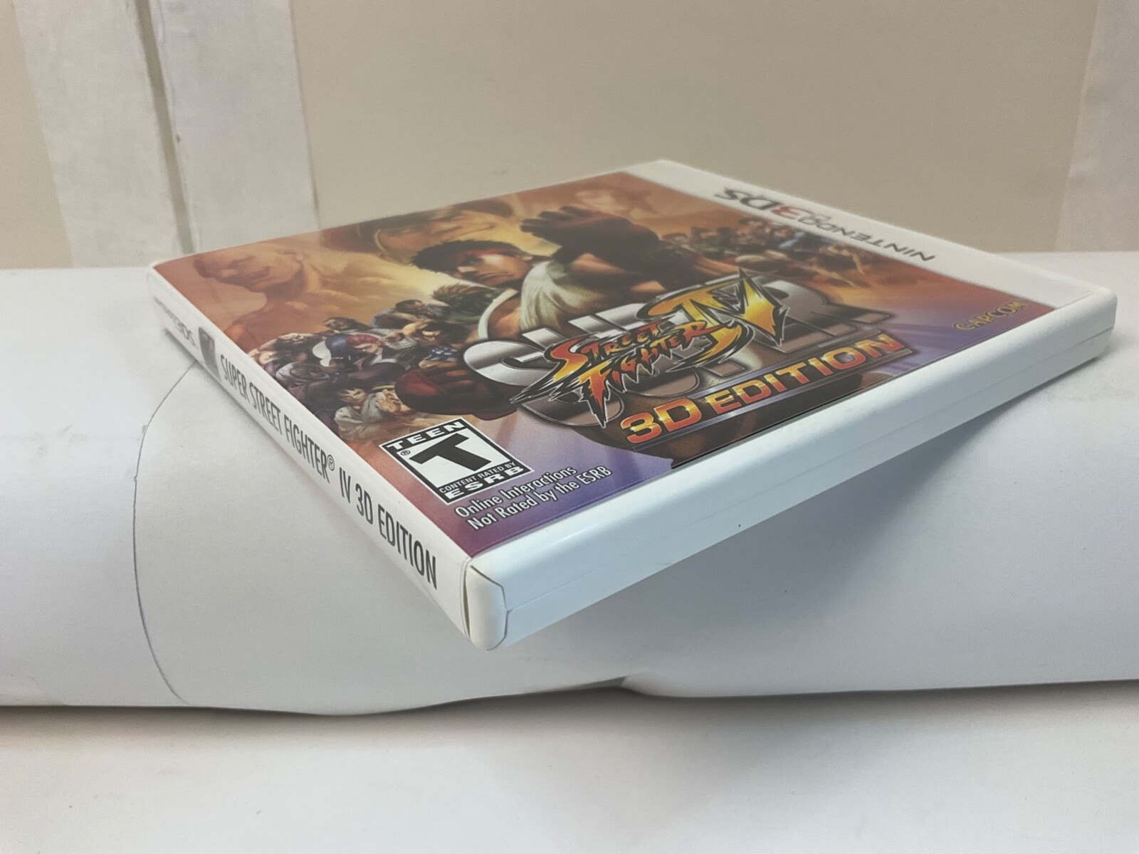 Manual & Case Only** Super Street Fighter IV 3D Edition Nintendo 3DS Replacement