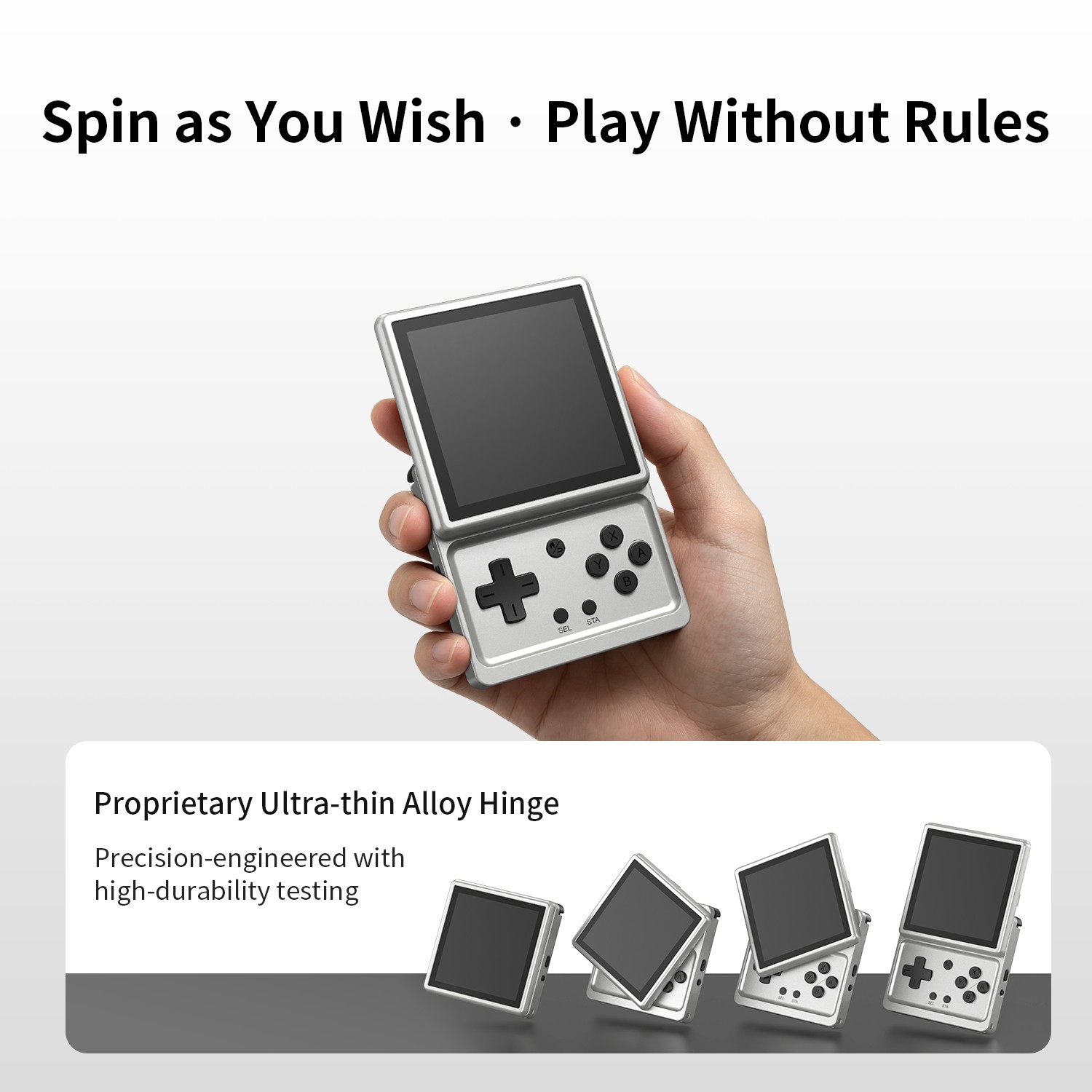 ANBERNIC RG Rotate T618 Handheld Game Console 3.5-inch Android12 2000 mAh Gifts