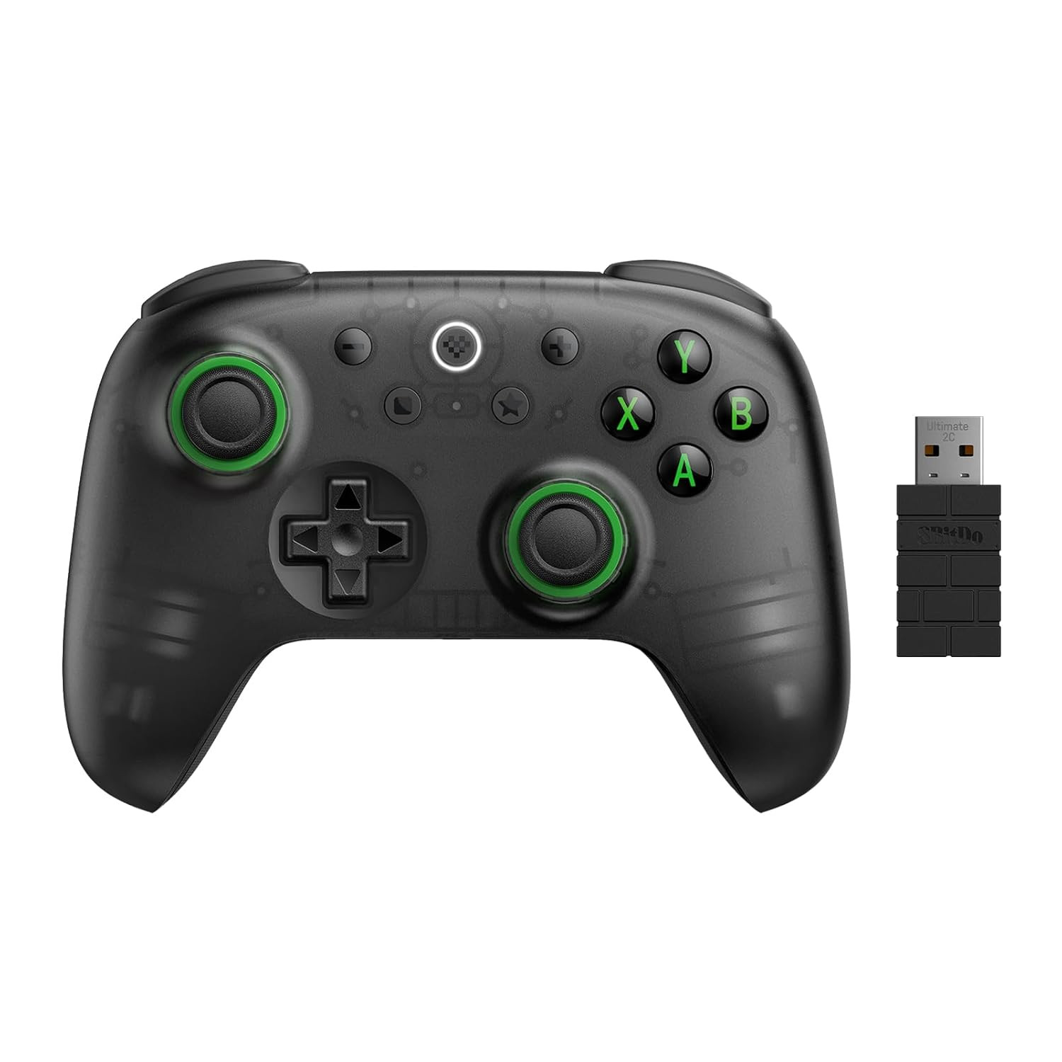Ultimate 2C Wireless Controller for Windows PC and Android, with 1000 Hz Polling