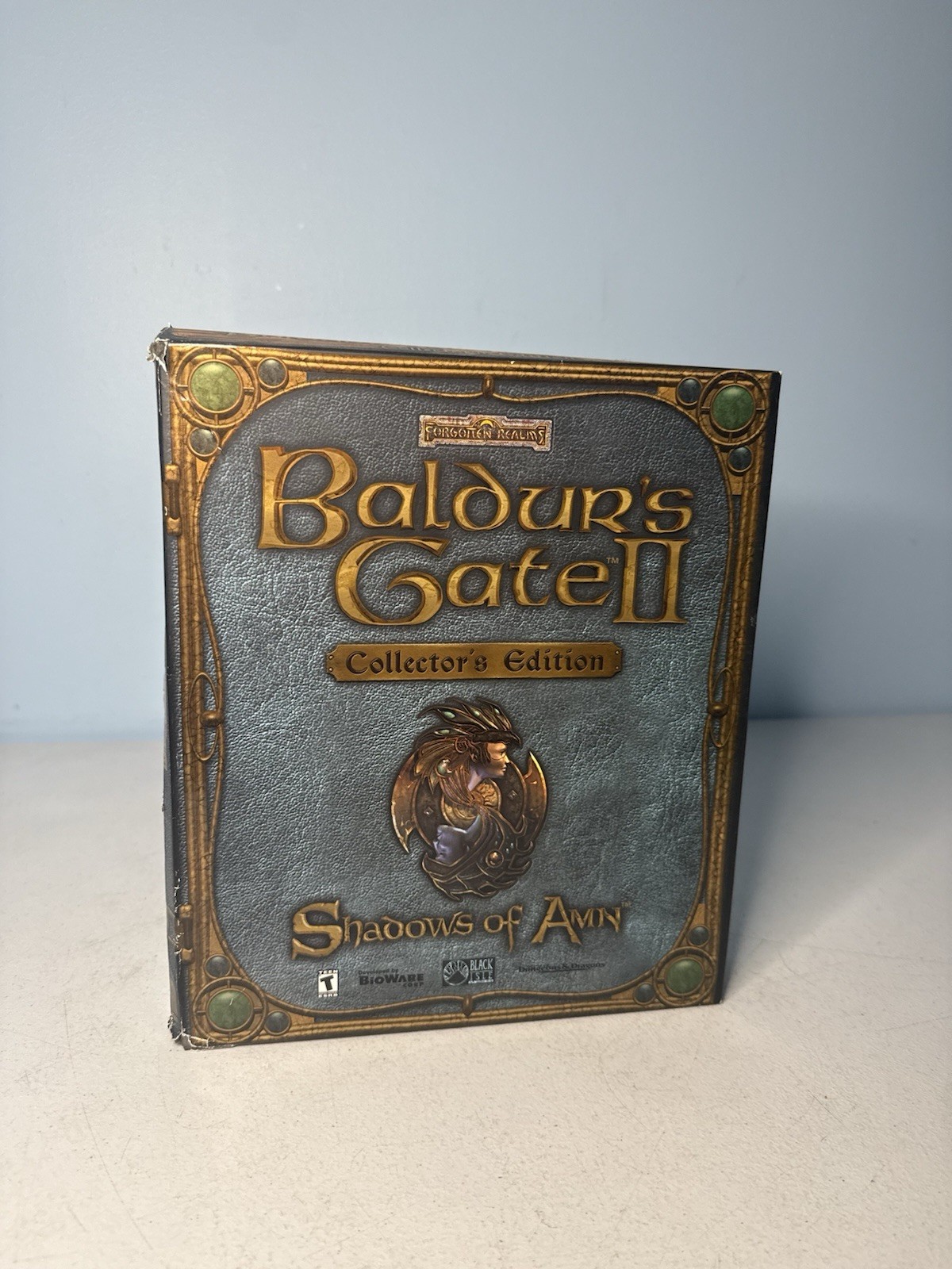 Baldur’s Gate II Collector’s Edition Big Box PC 4 Discs Map 16 Cards COMPLETE