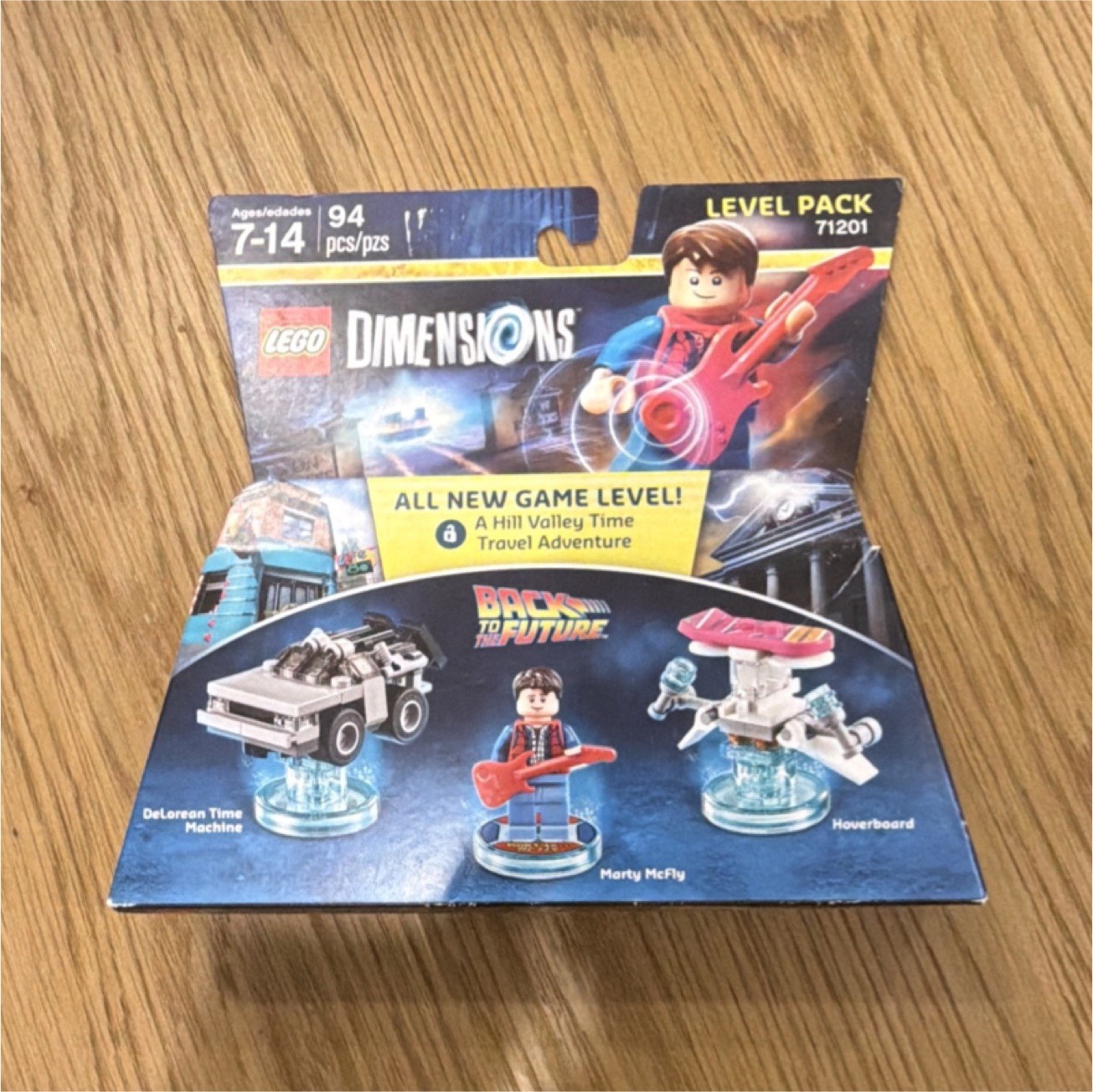 LEGO Dimensions Back to the Future Level Pack 71201 Marty McFly 3-in-1 Build