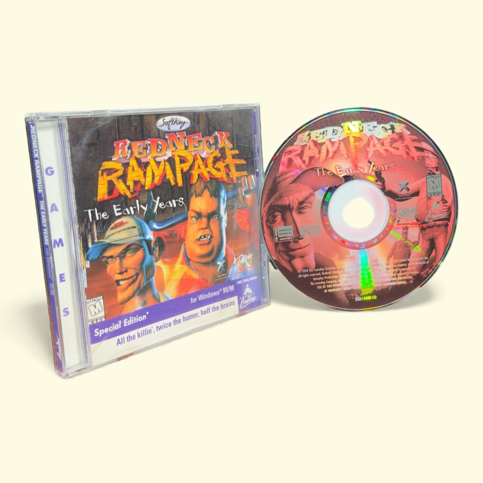Redneck Rampage PC CD-ROM 1997 Interplay Productions Xatrix Entertainment