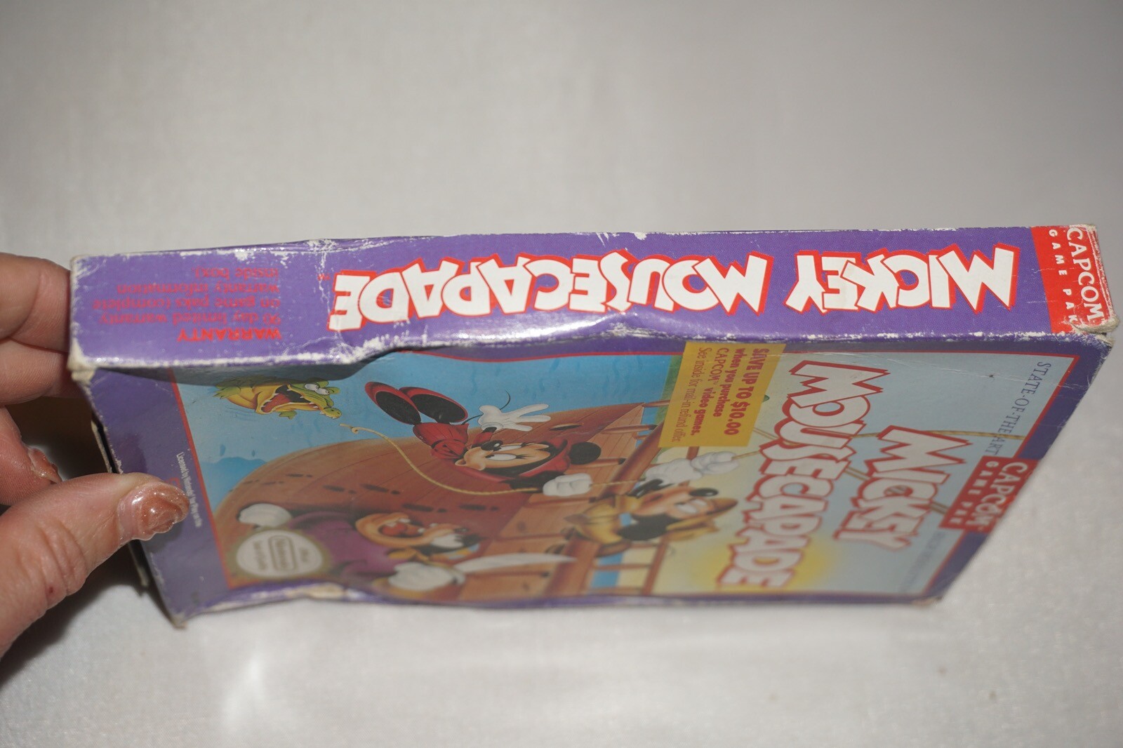 Mickey Mousecapade Oval (Nintendo NES) Complete in Box CIB #2