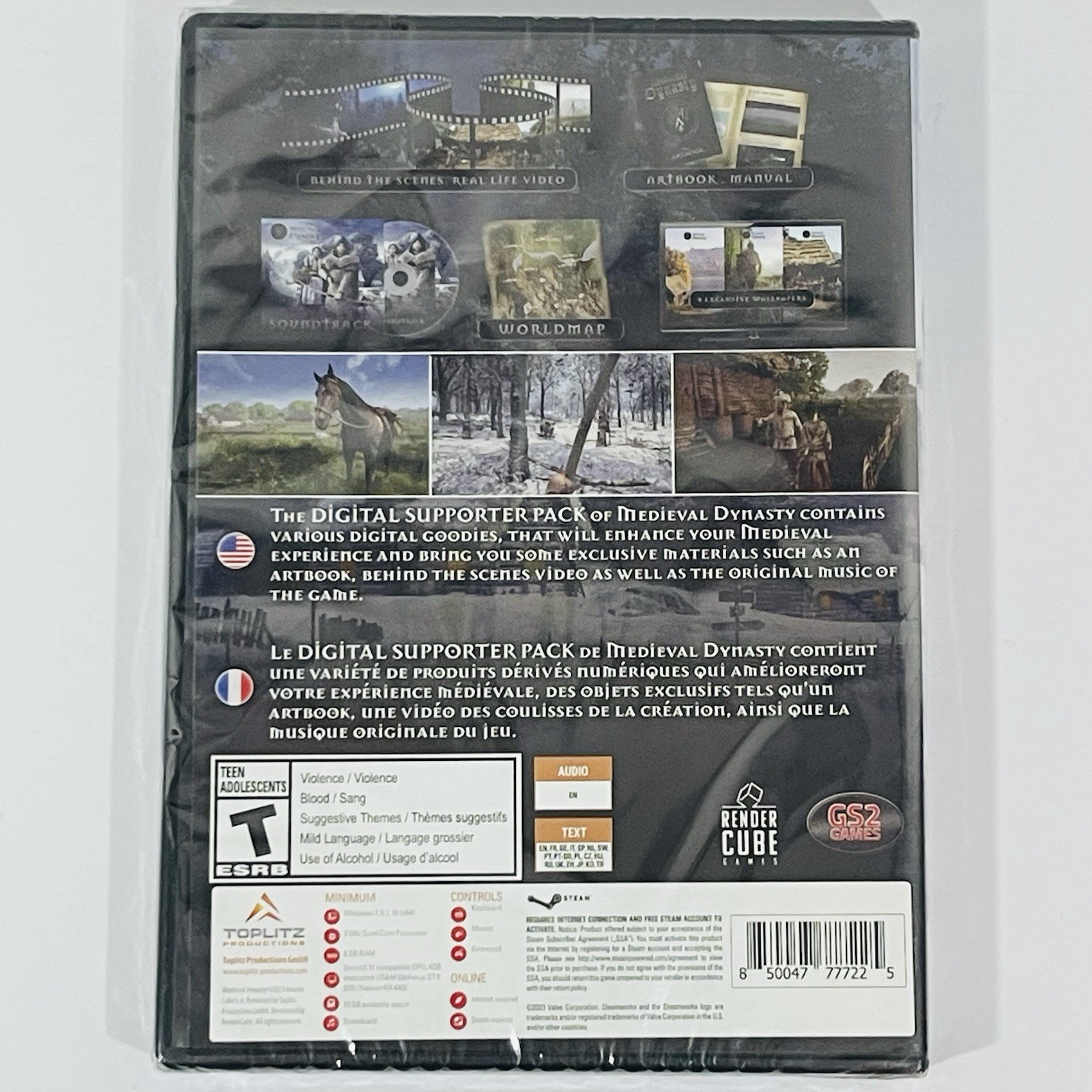 Medieval Dynasty Digital Collector’s Edition Digital Supporter Pack for PC Steam