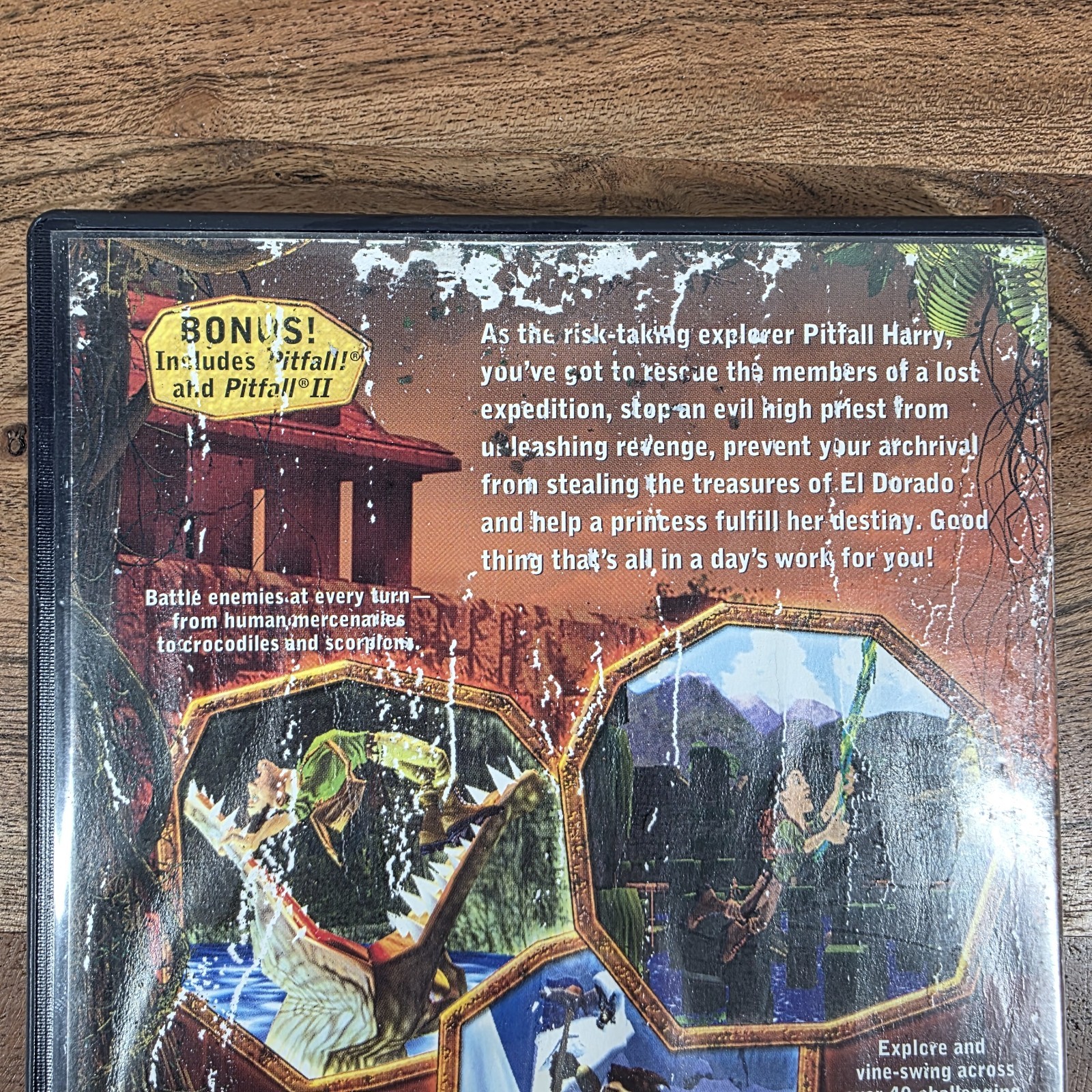 Pitfall The Lost Expedition PlayStation 2 PS2 Tested Working READ DESCRIPTION
