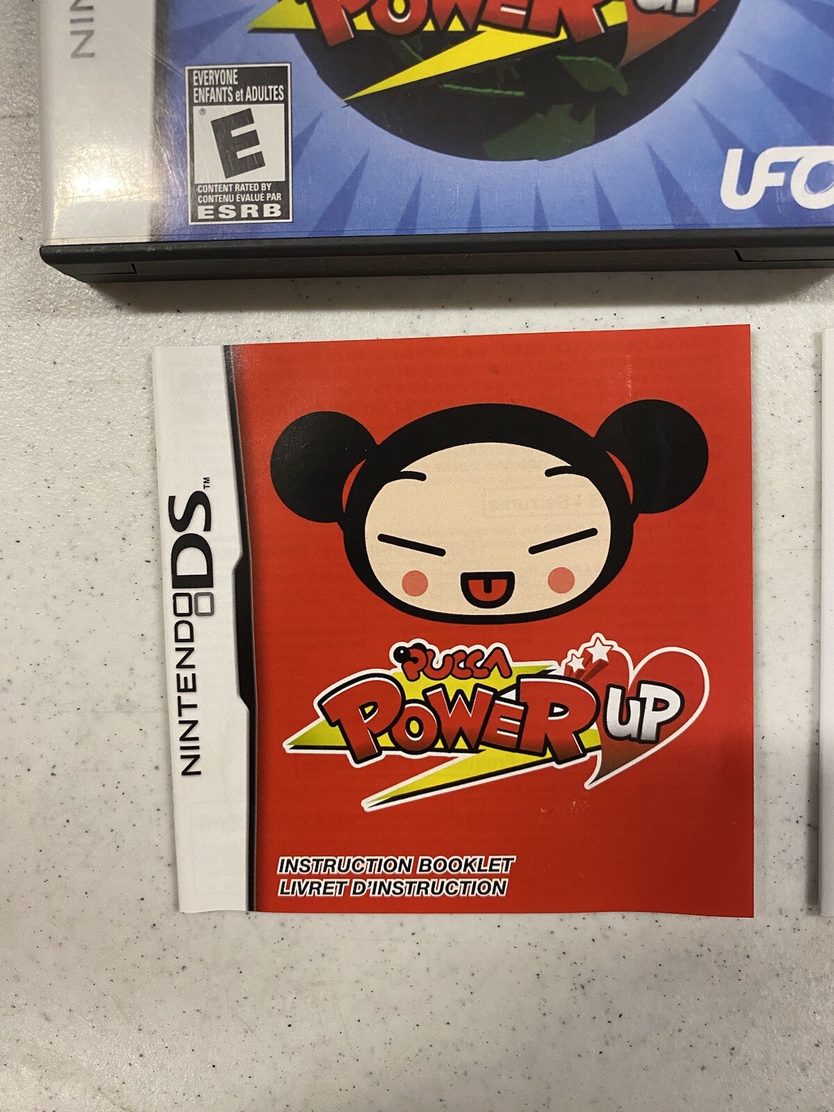 ⚡️Pucca Power Up (Nintendo DS, 2011) Authentic COMPLETE CIB **RARE** Very HTF!⚡️