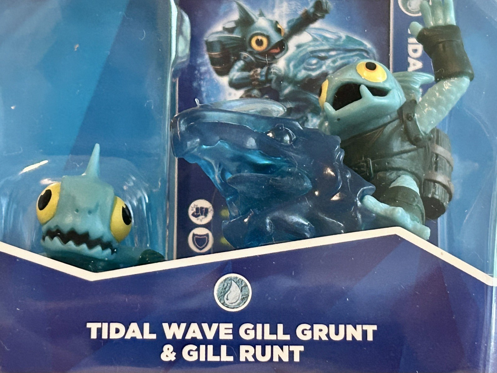 Skylanders – Trap Team – Buddy Pk – Tidal Wave Gill Grunt/Gill Runt 💦 BNIFSP