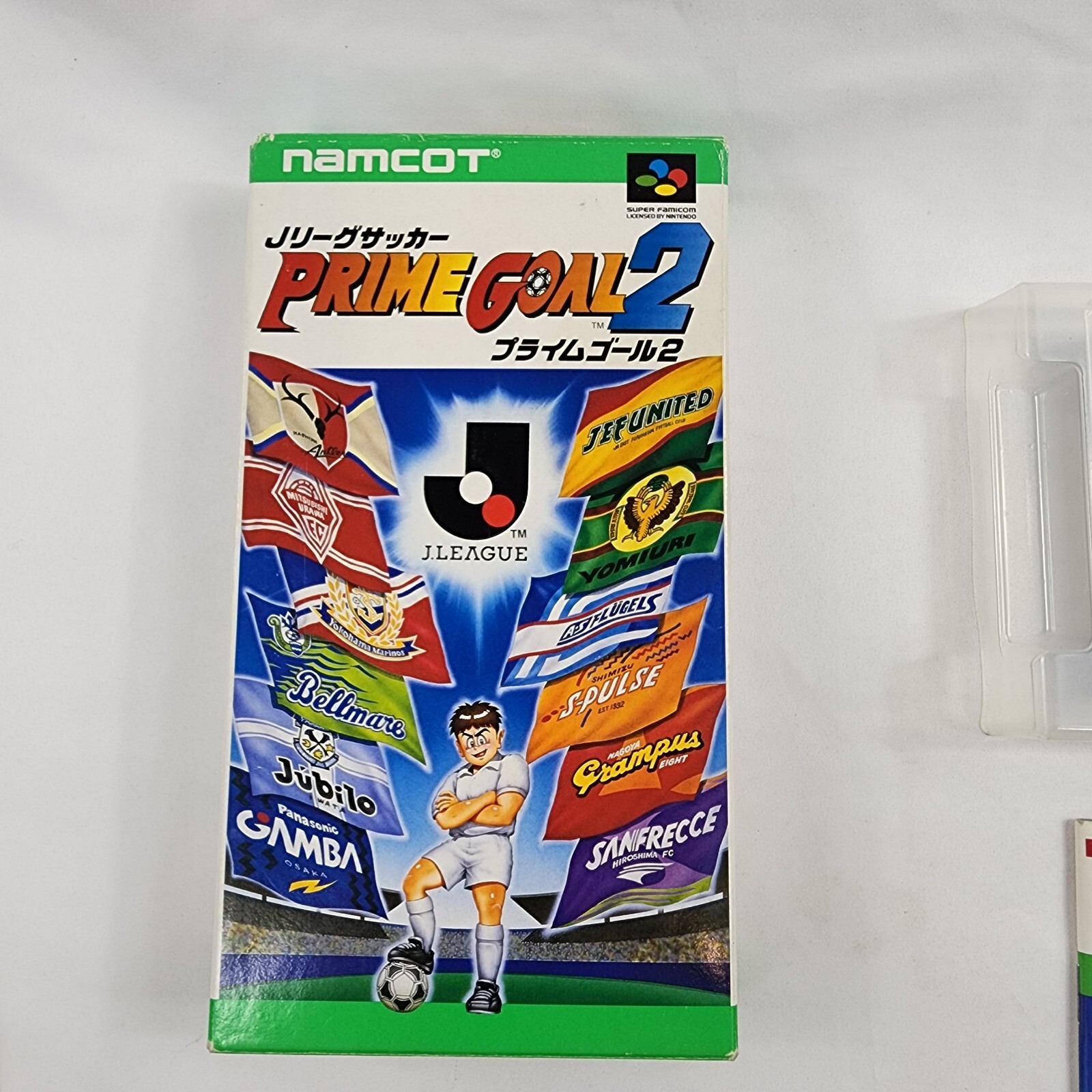 Prime Goal 2 CIB Complete Nintendo Super Famicom SHVC-2H 1994 Japan Import VG
