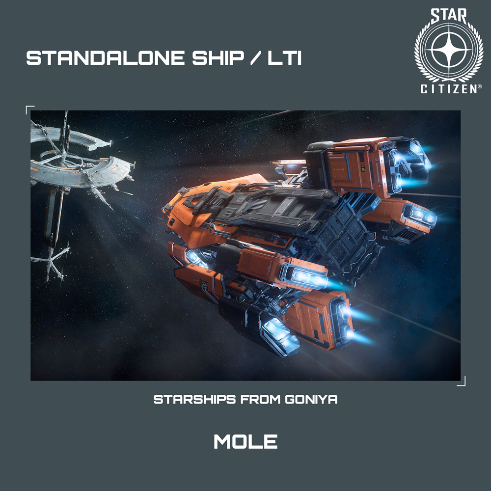 STAR CITIZEN – ARGO MOLE – LTI – CCU’d – (Lifetime Insurance)