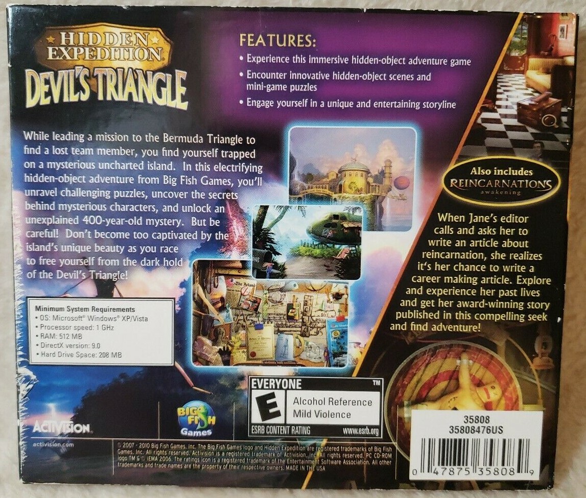 Hidden Expedition: Devil’s Triangle & Reincarnations – PC