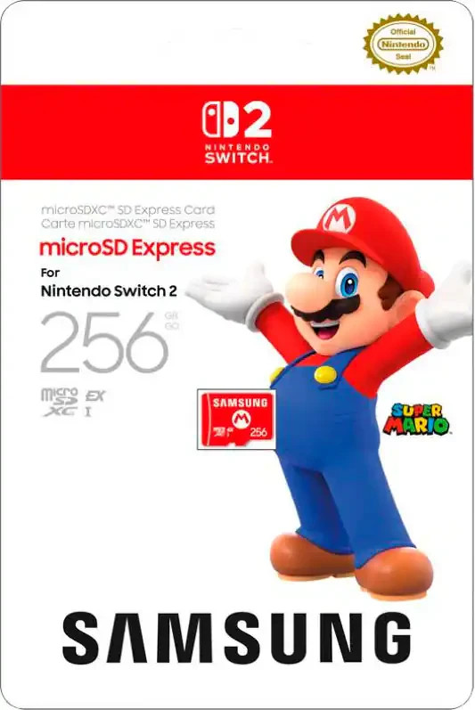 Samsung microSD Express Card 256GB for Nintendo Switch 2 | EXCELLENT |