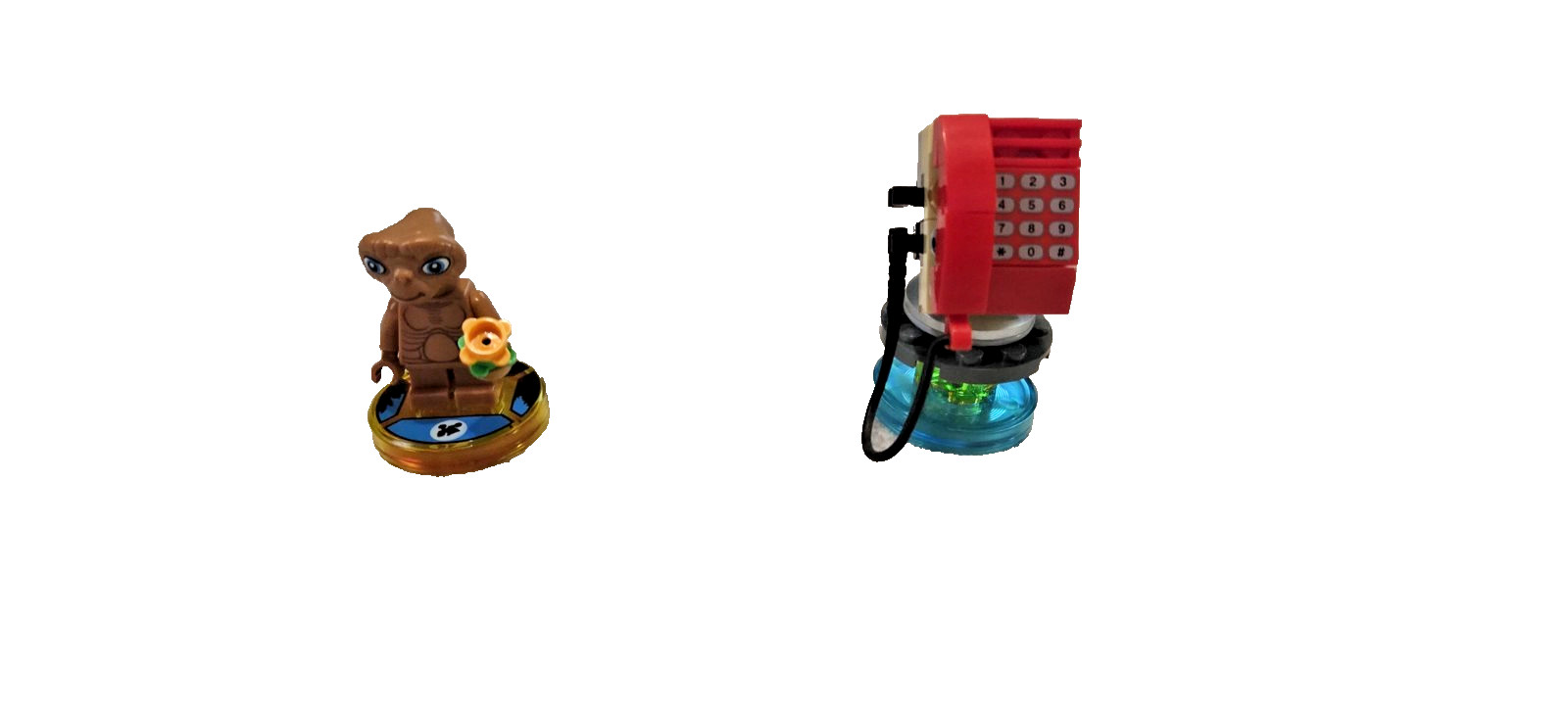 Includes E.T. minifigure and Phone Home build from LEGO Dimensions Fun Pack 7125