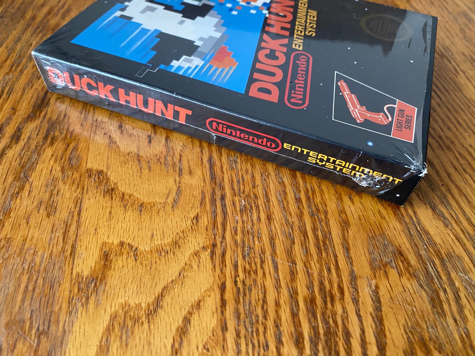 Duck Hunt UNOPENED TOP complete in box hangtab sealed nintendo nes factory MINT