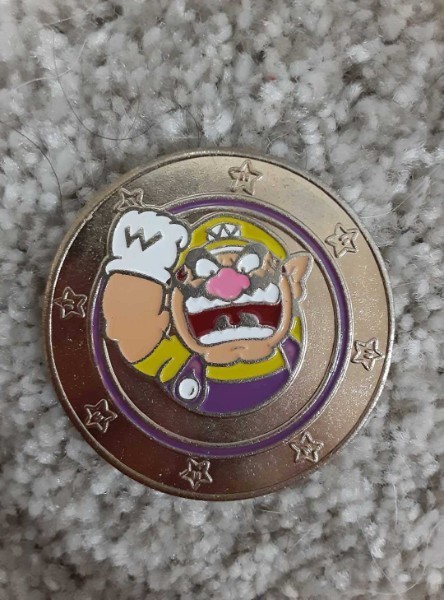 Super Mario Frankford Candy Collectible Coins | Wario and Waluigi