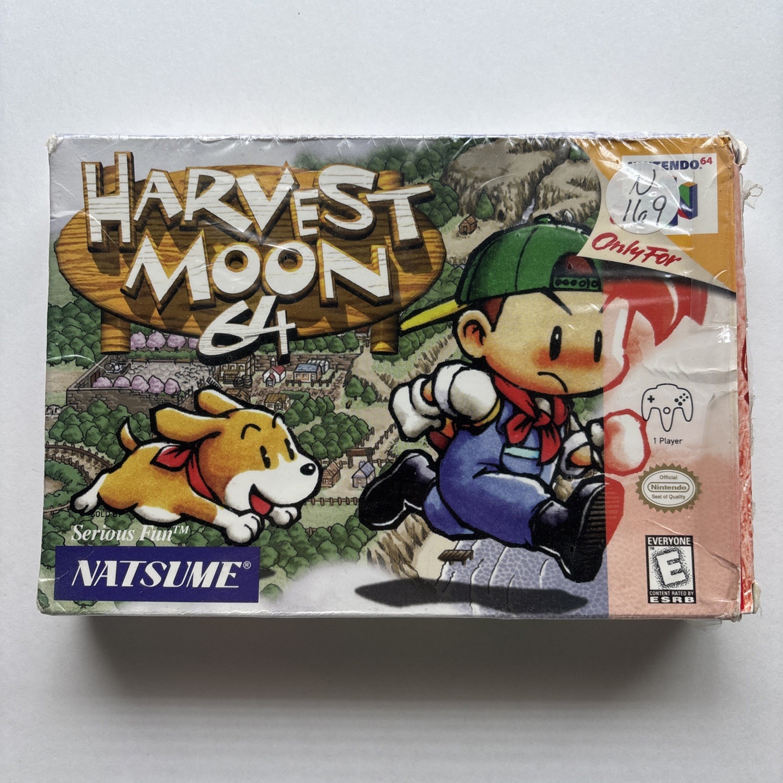 Harvest Moon 64 (Nintendo 64) N64 CIB Complete in Box Authentic Tested Reg Card