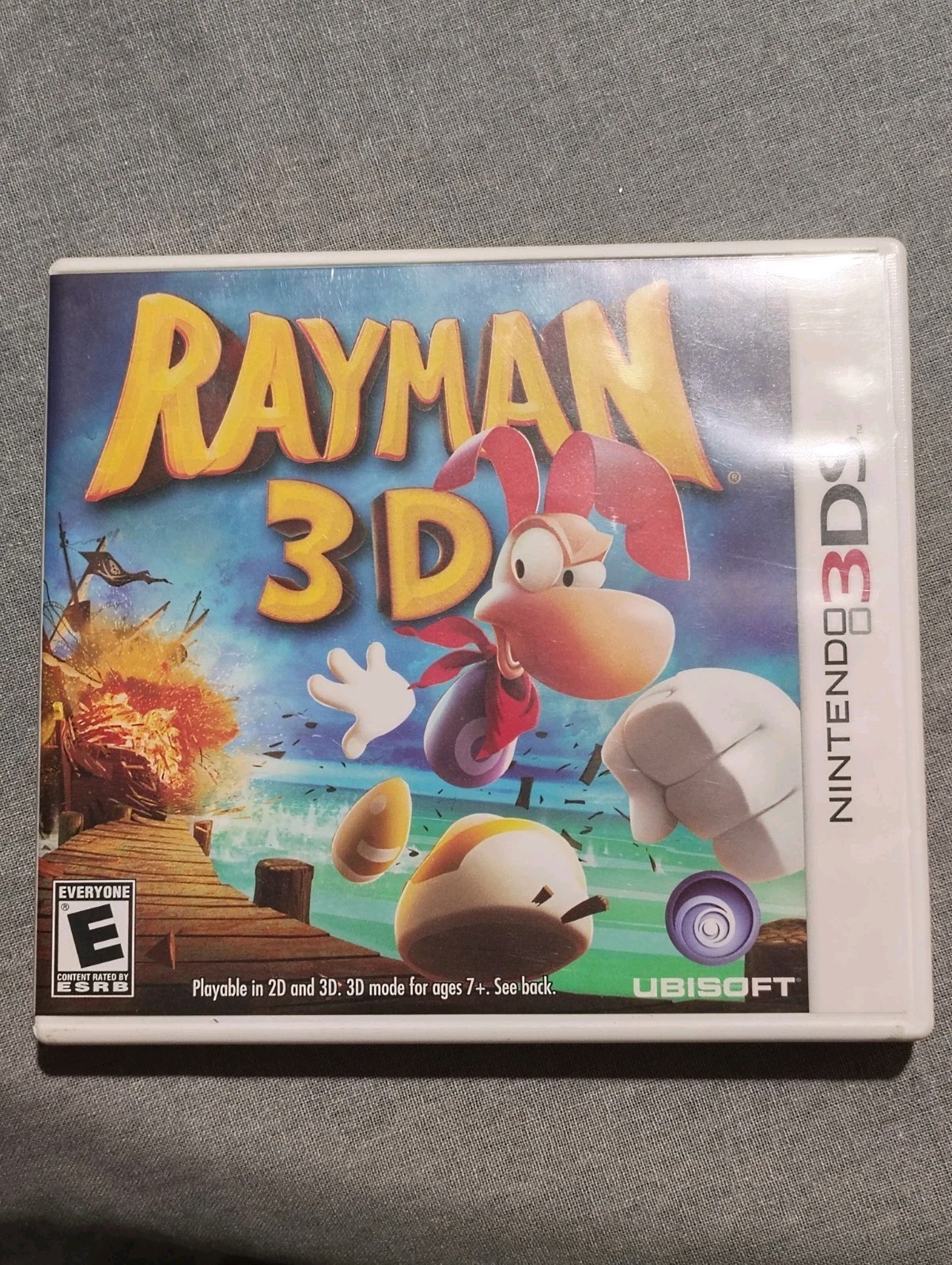 Rayman 3D 3DS (Nintendo 3DS, 2011) Game