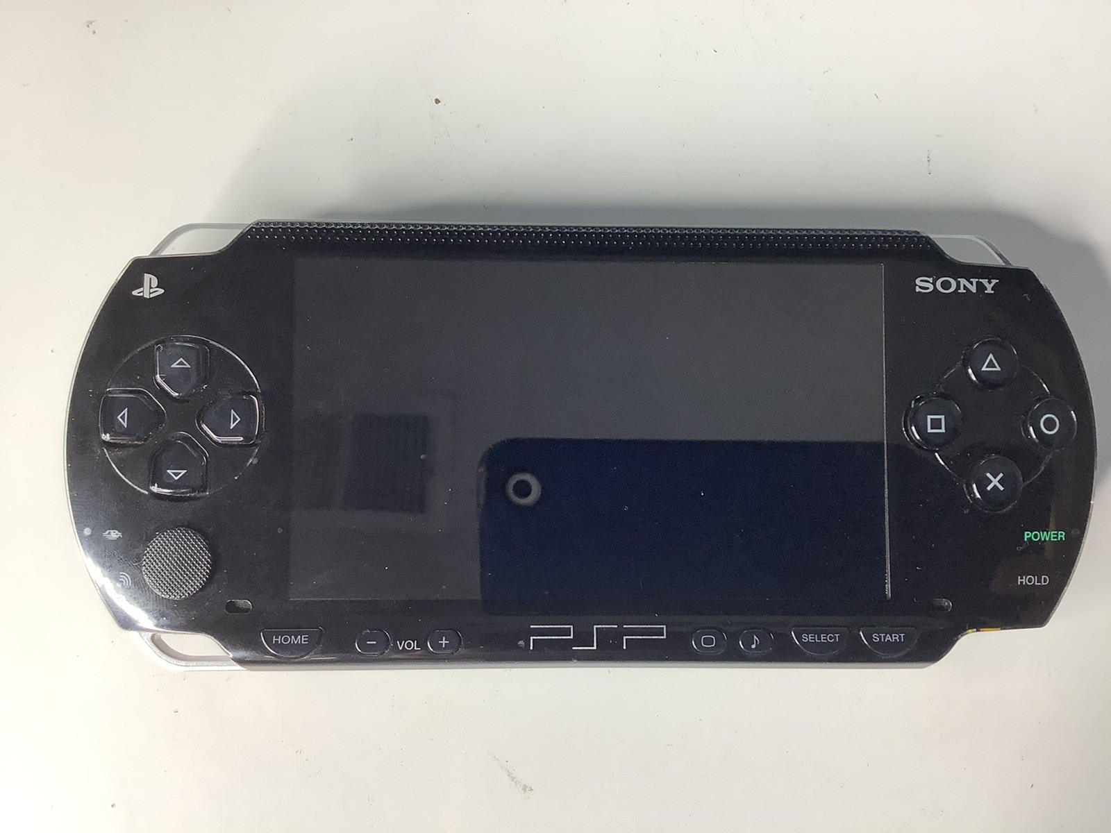 Sony PSP Console Only PSP-1001 Handheld W/ Battery NOT WORKING RIGHT TURNS ON