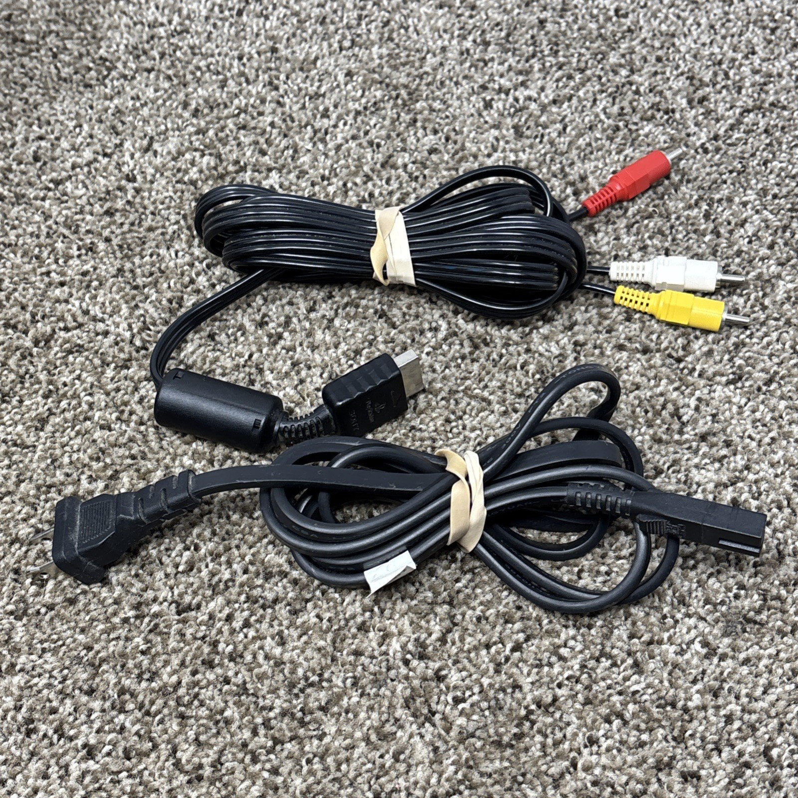 PlayStation 2 Ps2 Fat Console Bundle With OEM Controller And Cables Tested