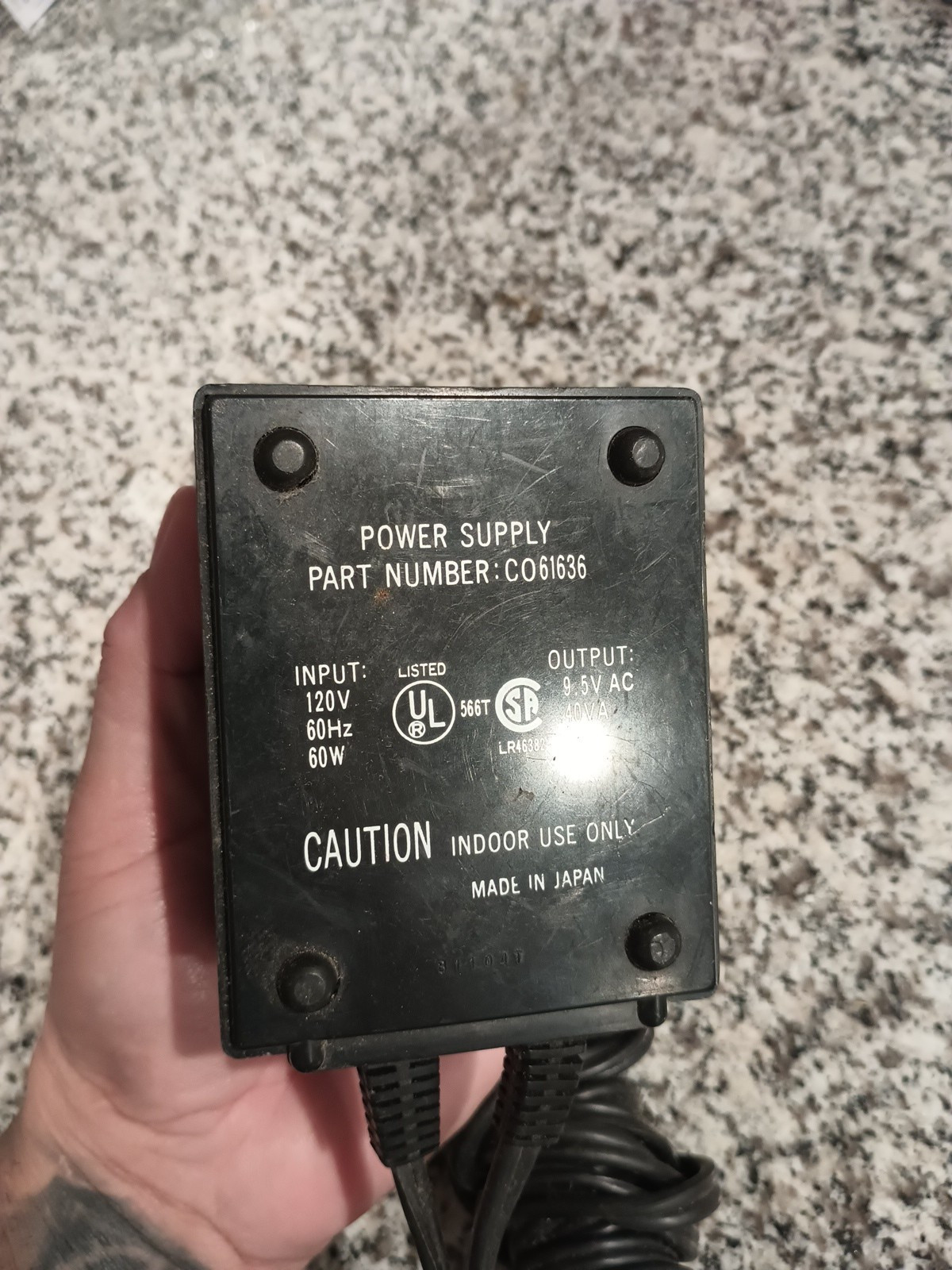 Official OEM Atari Power Supply AC Adapter CO61636