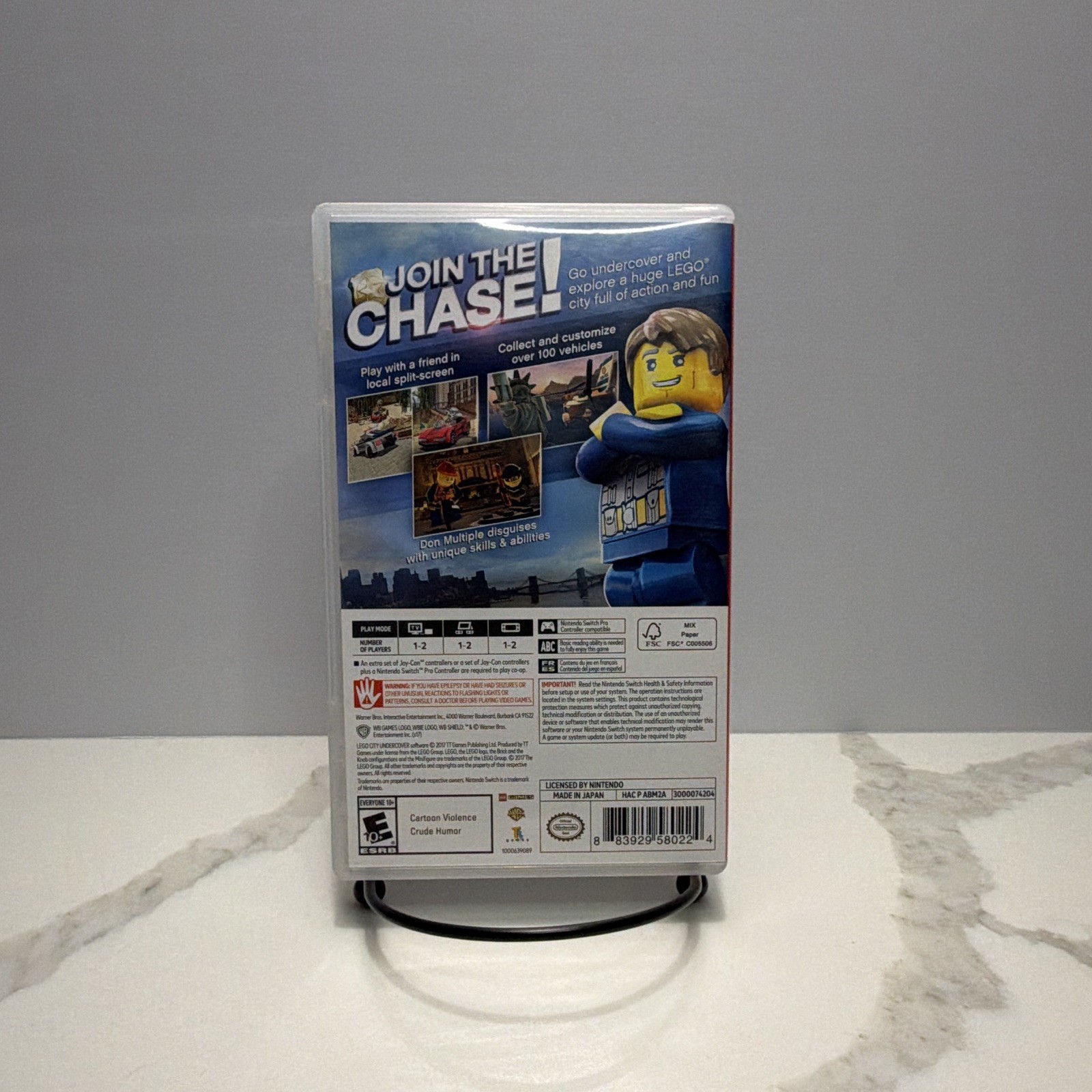 Nintendo Switch LEGO City Undercover 2017 Video Game