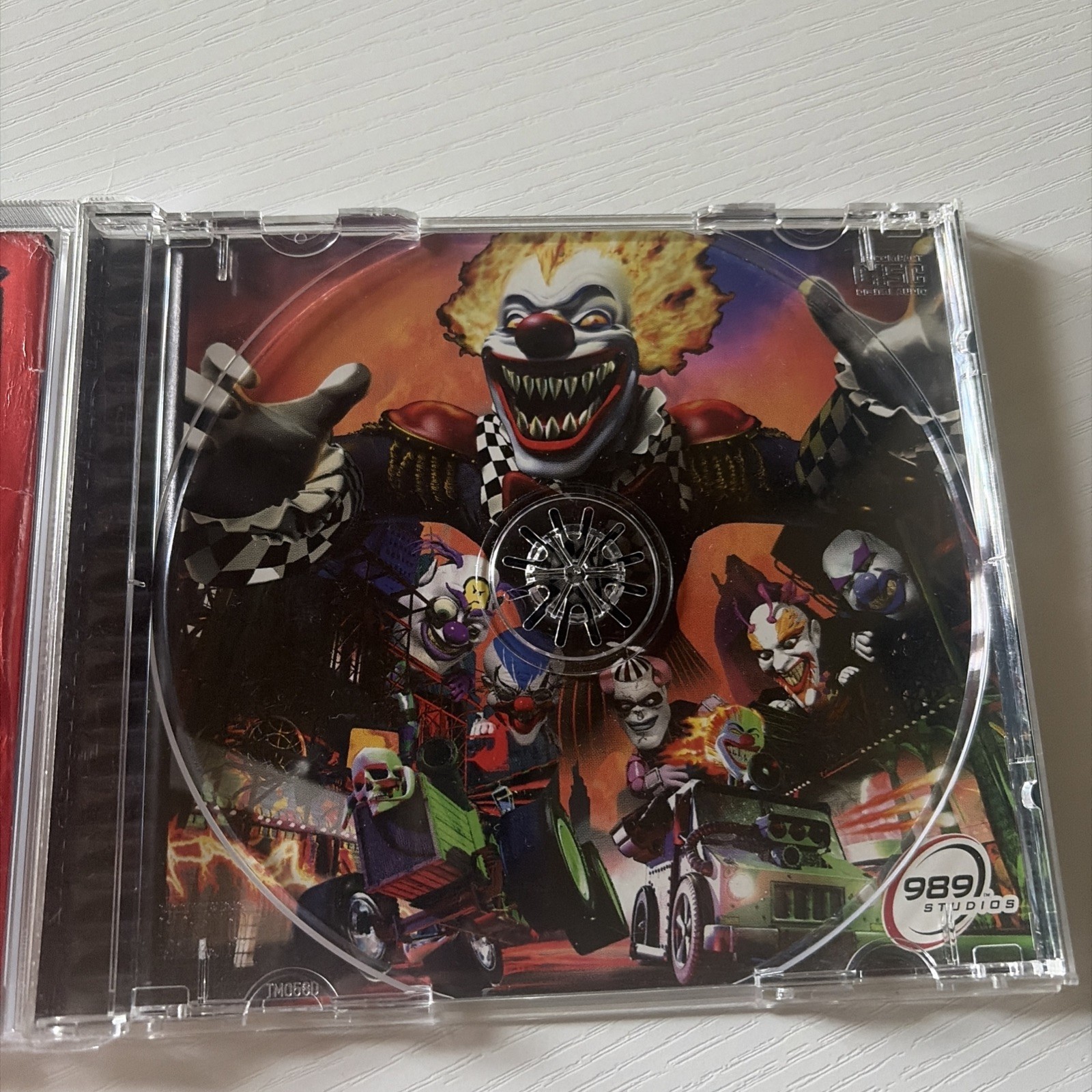 Twisted Metal 4 Black Label PlayStation 1 Case and Manual Only
