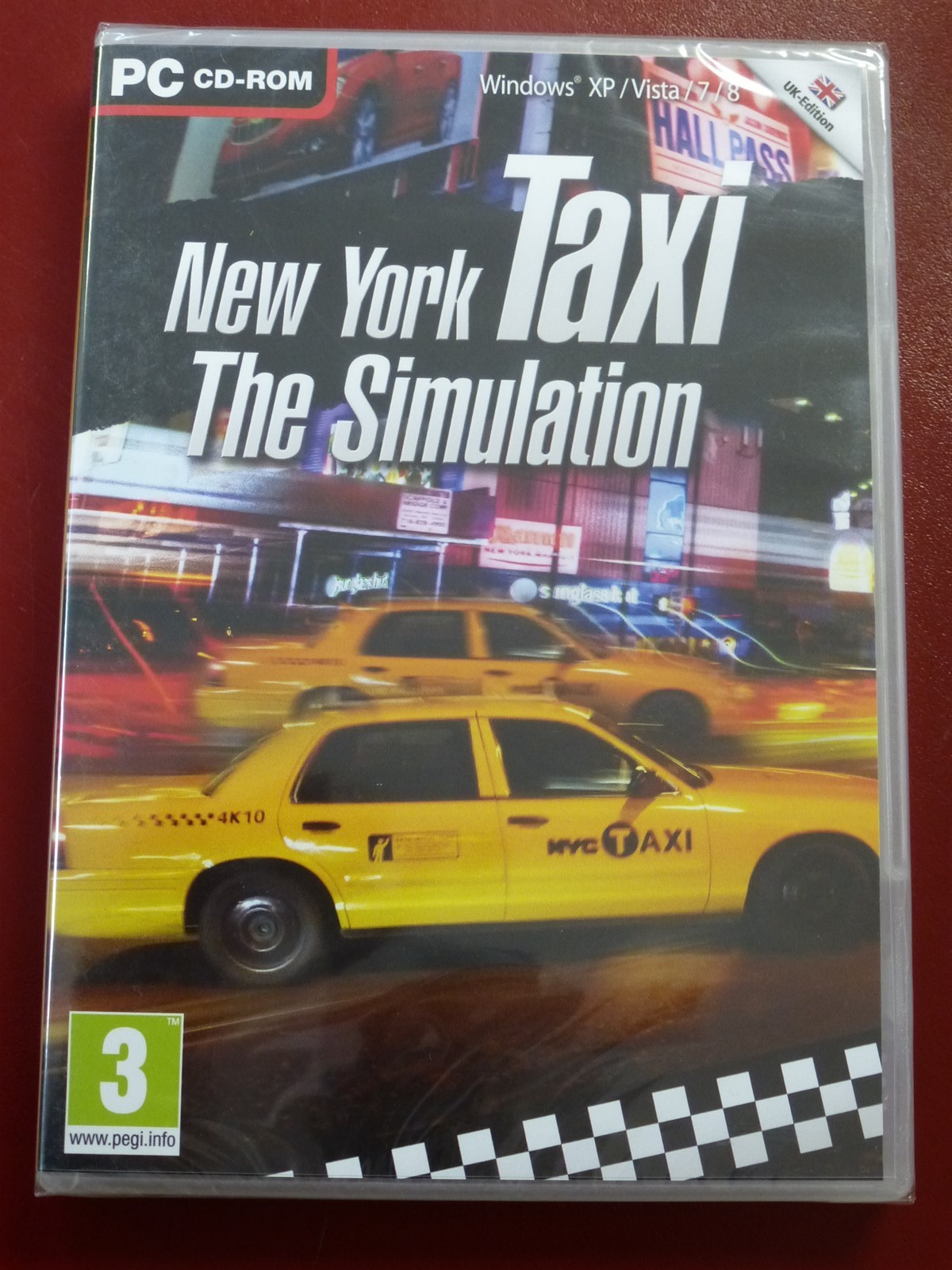 Video Game PC New York Taxi The Simulation UK Edition NEW SEALED
