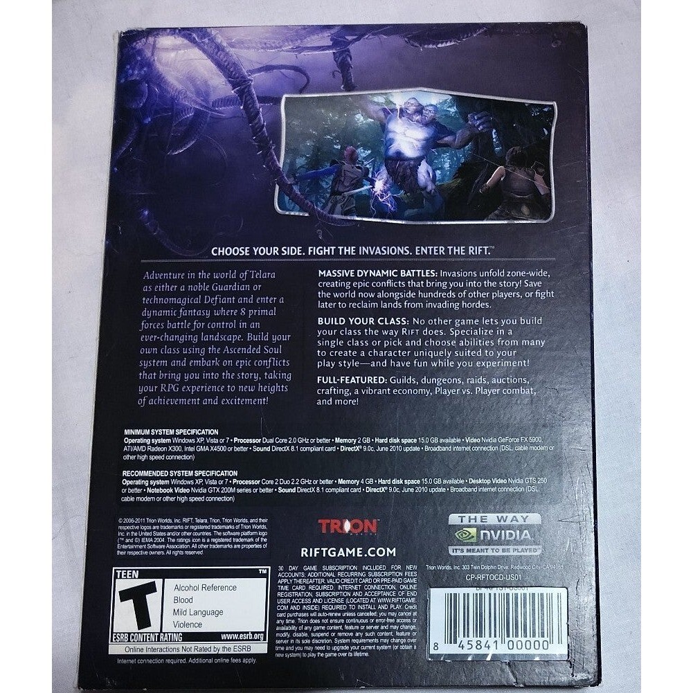 Rift Game for PC sealed new