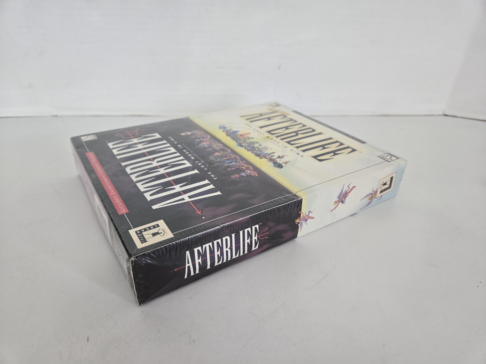 LucasArts Afterlife Last Word in Sims FACTORY SEALED Macintosh FREE SHIPPING