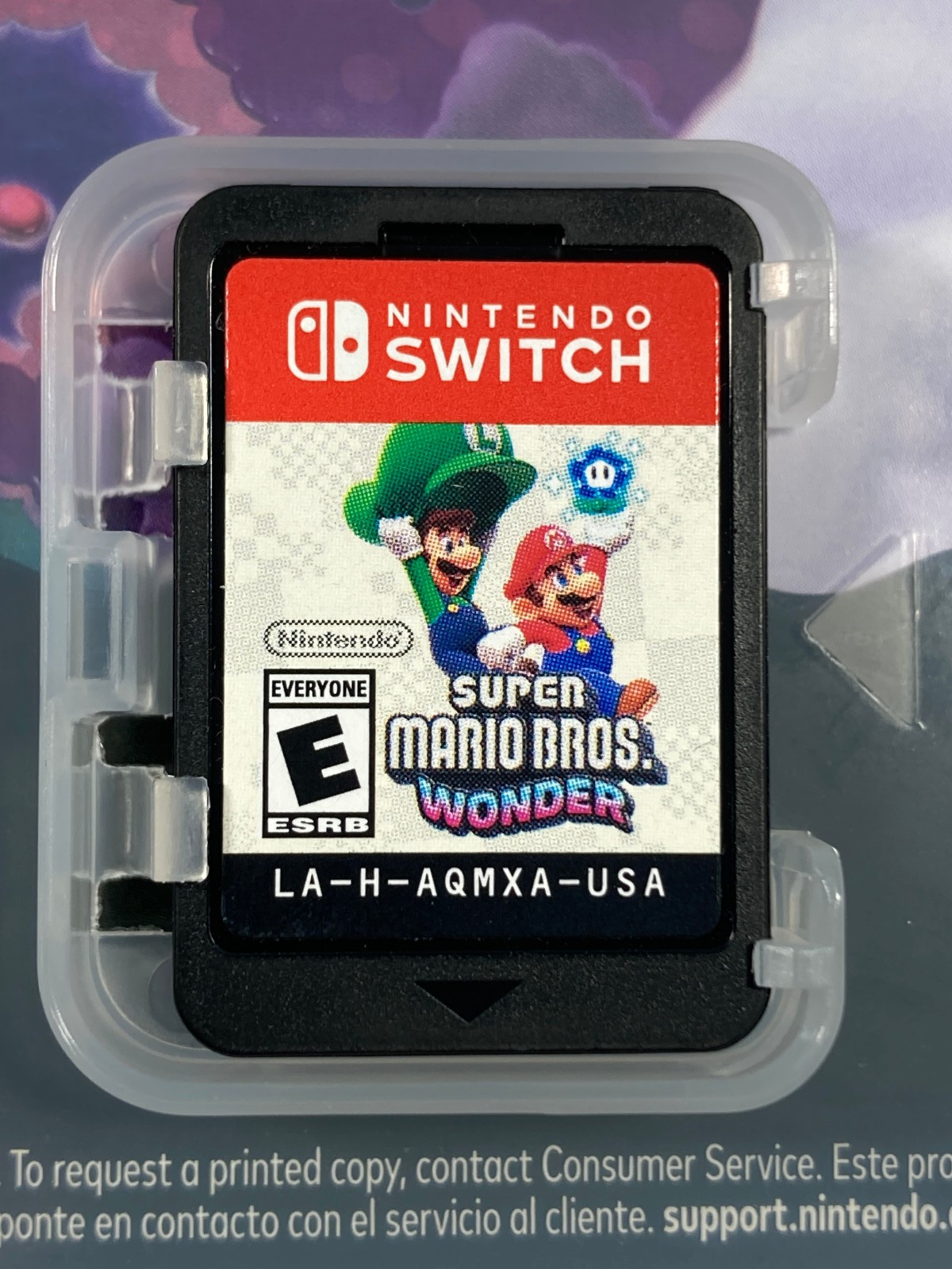 Super Mario Bros Wonder – Nintendo Switch – Good Condition
