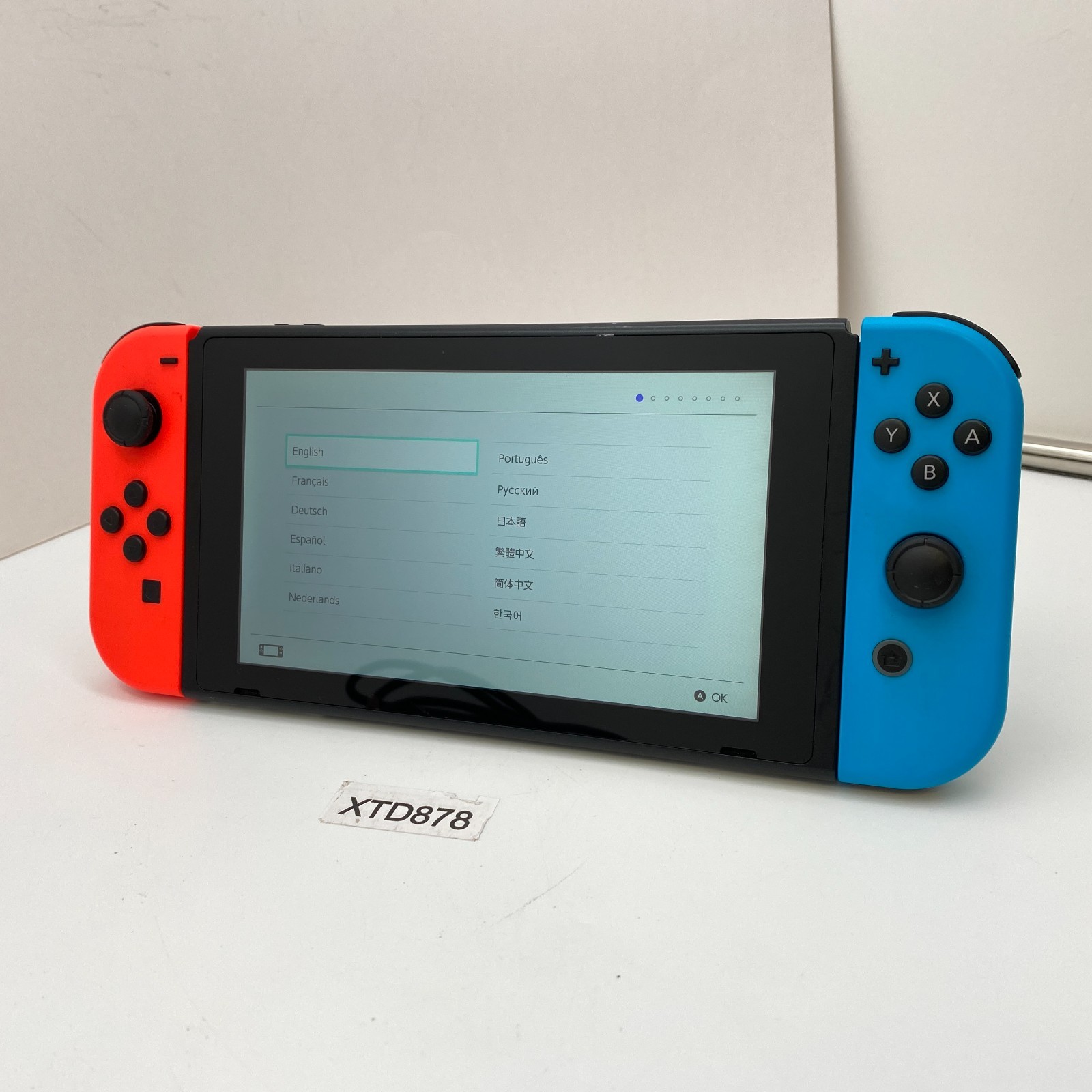 Nintendo Switch – Blue & Red – Game Console – Good Condition