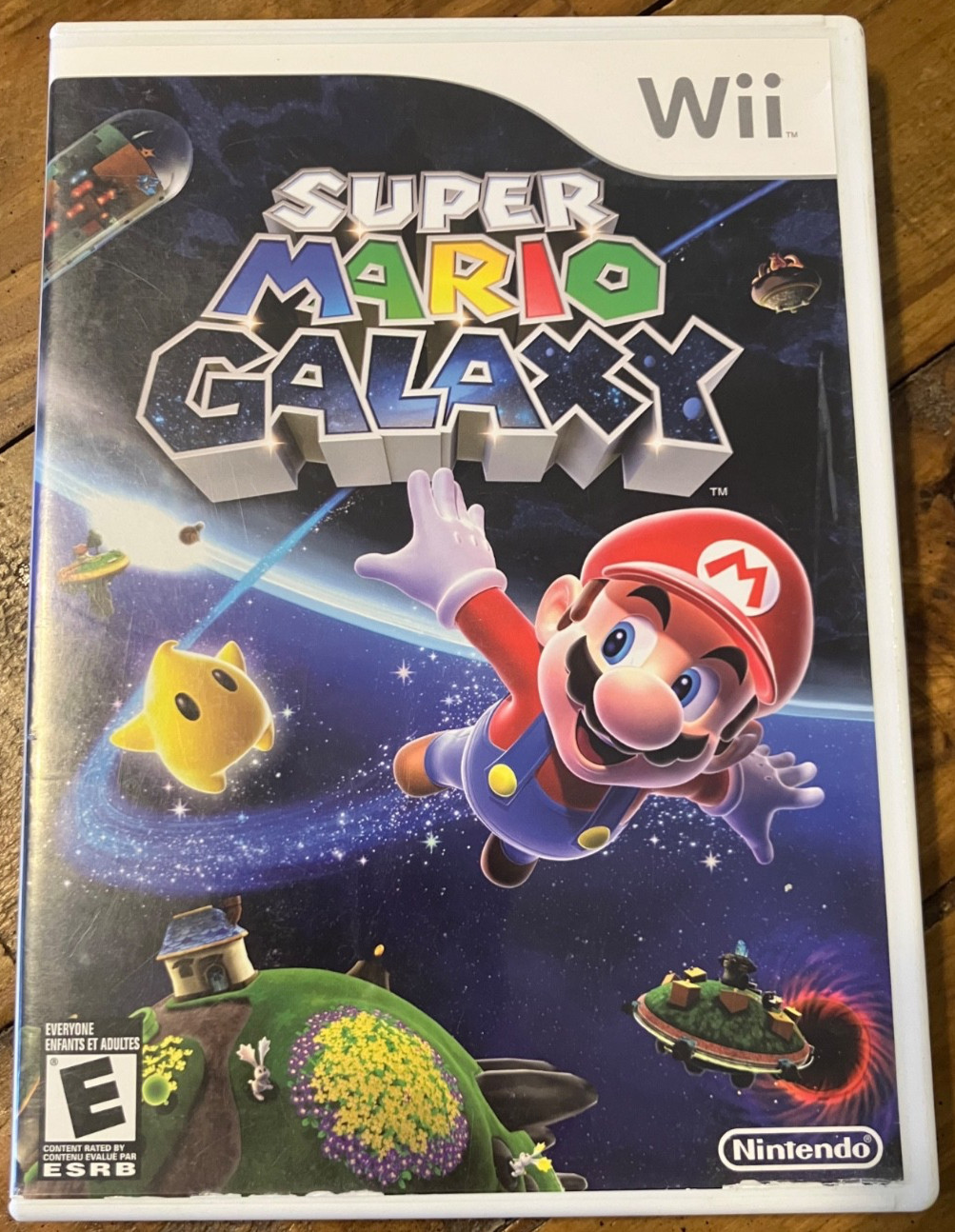 Super Mario Galaxy (Nintendo Wii, 2007) Complete In Box