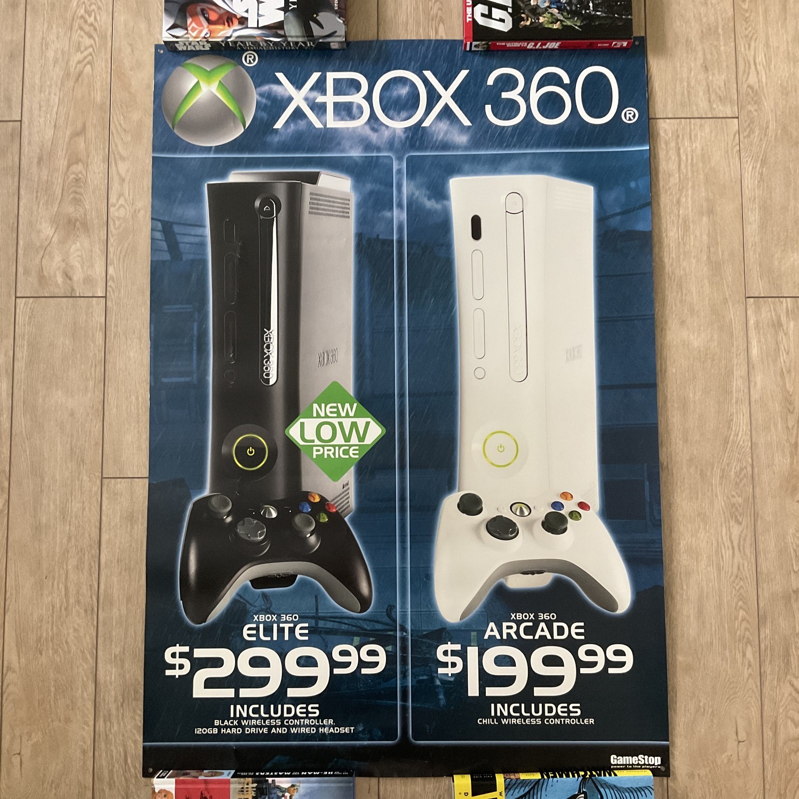 XBOX 360 HALO 3 ODST HUGE Store Display Sign 2009 Video Game Promo 33×48 Banner