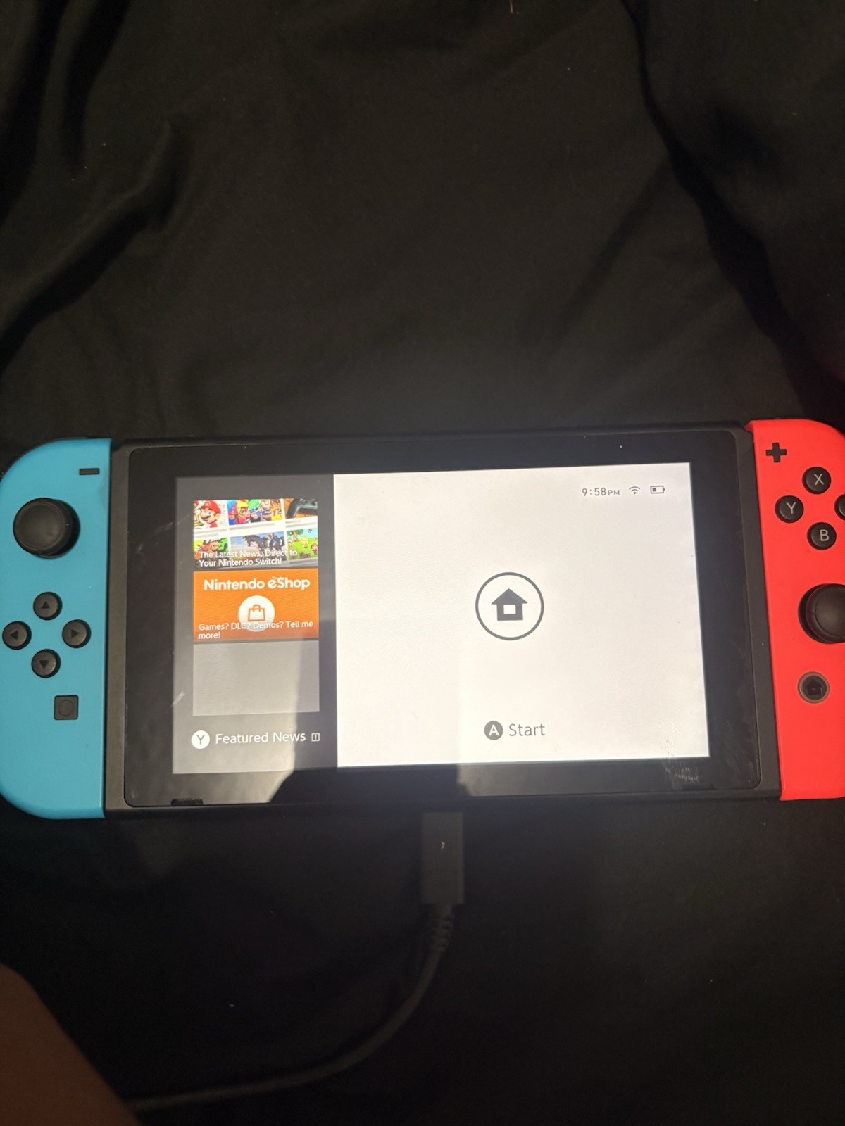 Nintendo Switch 32GB 1080p Wi-Fi Console w/ Neon Joy-Con, Dock & AC Adapter