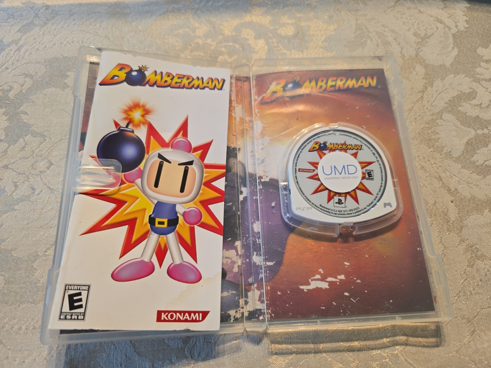 Bomberman (Sony PSP, 2006) Video Game, CIB, Tested, Artwork Has Slight Damage