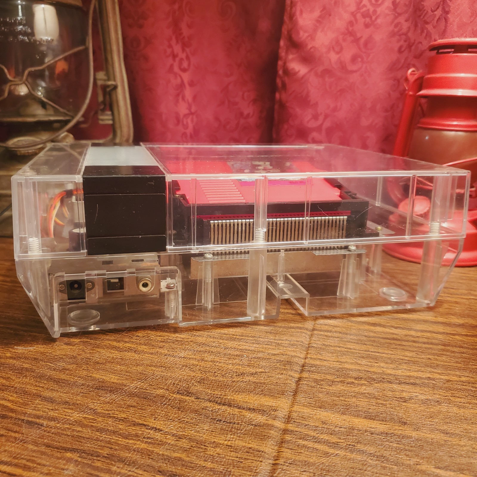 New Replacement Shell Case for NES TRANSPARENT CLEAR See Through ABS -SHELL ONLY