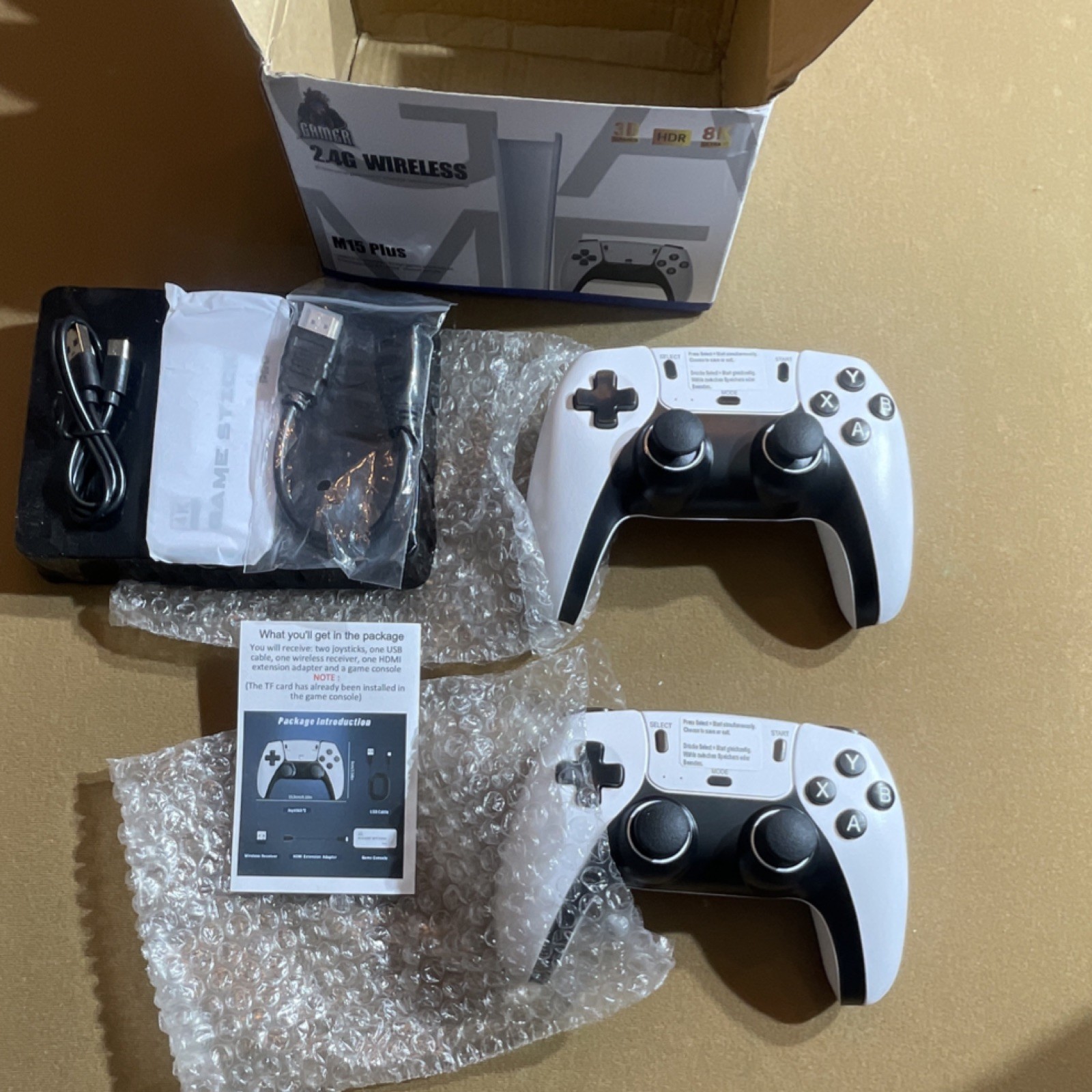 2.4G Wireless W) 2 Controllers-3D Rockers, Special Game Rocker for Arcade