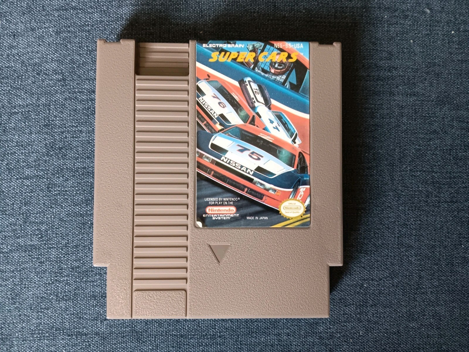 Super Cars (Electro Brain, 1991) NES Game w/ Box & Manual ~ Tested & Working