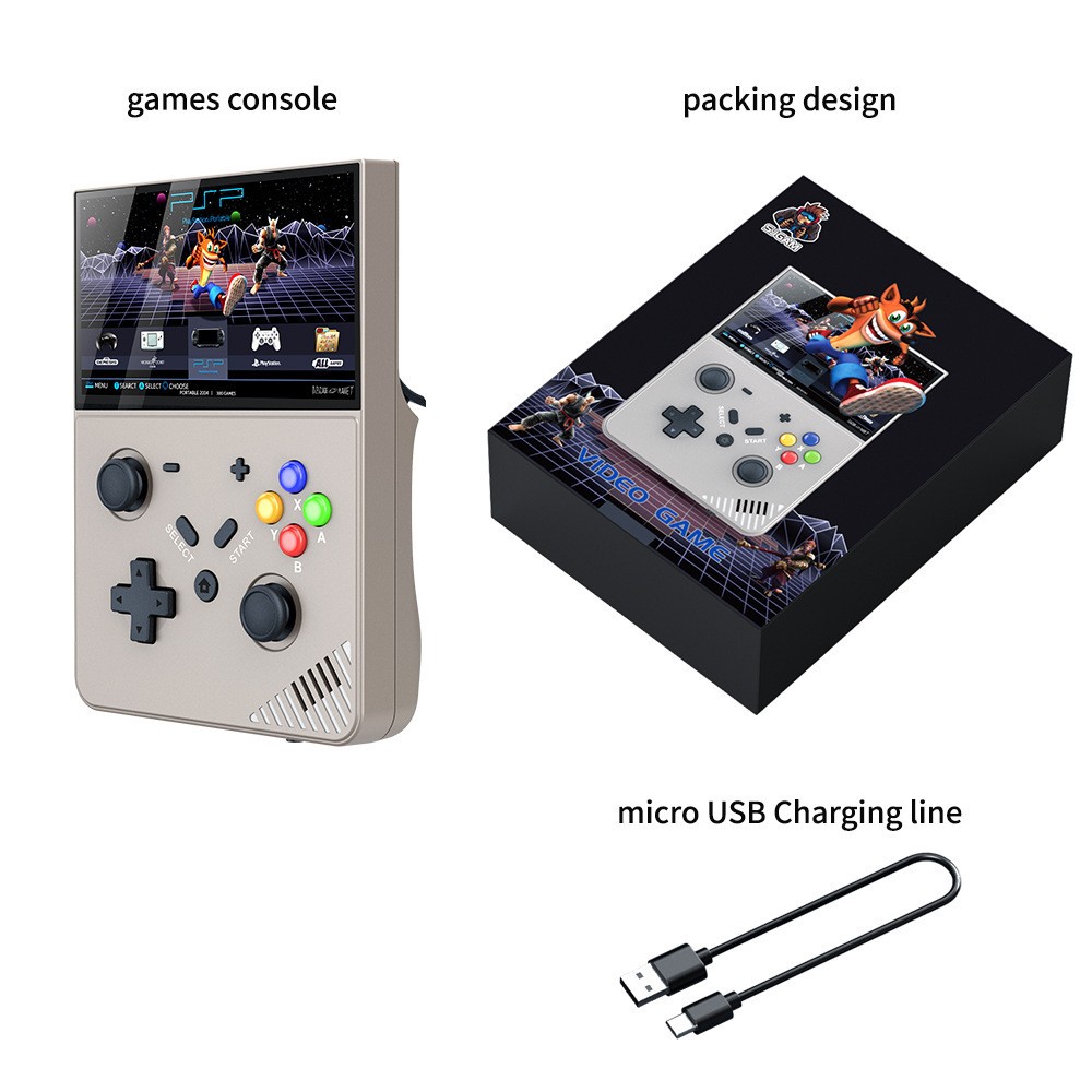 M18 Handheld Video Game Console R43 PRO 4.3 HD Screen Mini Portable Pocket Retro