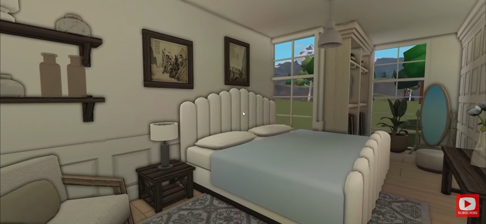 INVITING SPRING HOME BLOXBURG.CHECK DESCRIP.FAST BUILDER FOR AFFORDABLE PRICE