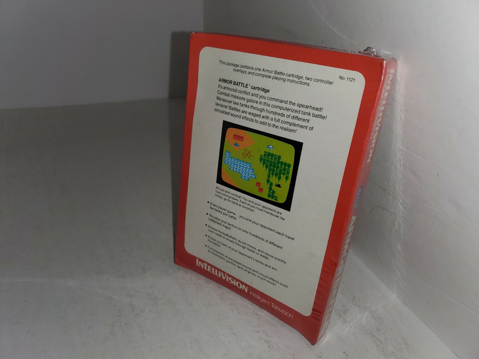 NEW SEALED ARMOR BATTLE FOR INTELLIVISION GATEFOLD HONG KONG VARIENT VERSION G32