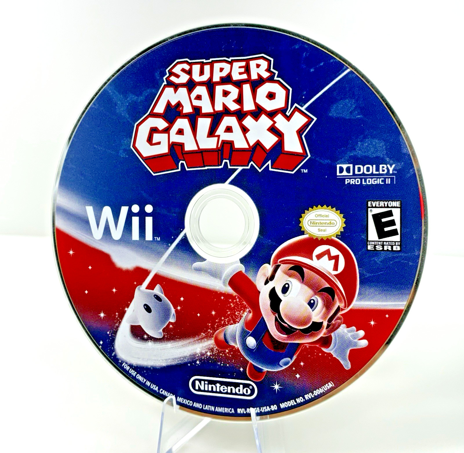 Super Mario Galaxy Nintendo Wii Disc Only Tested