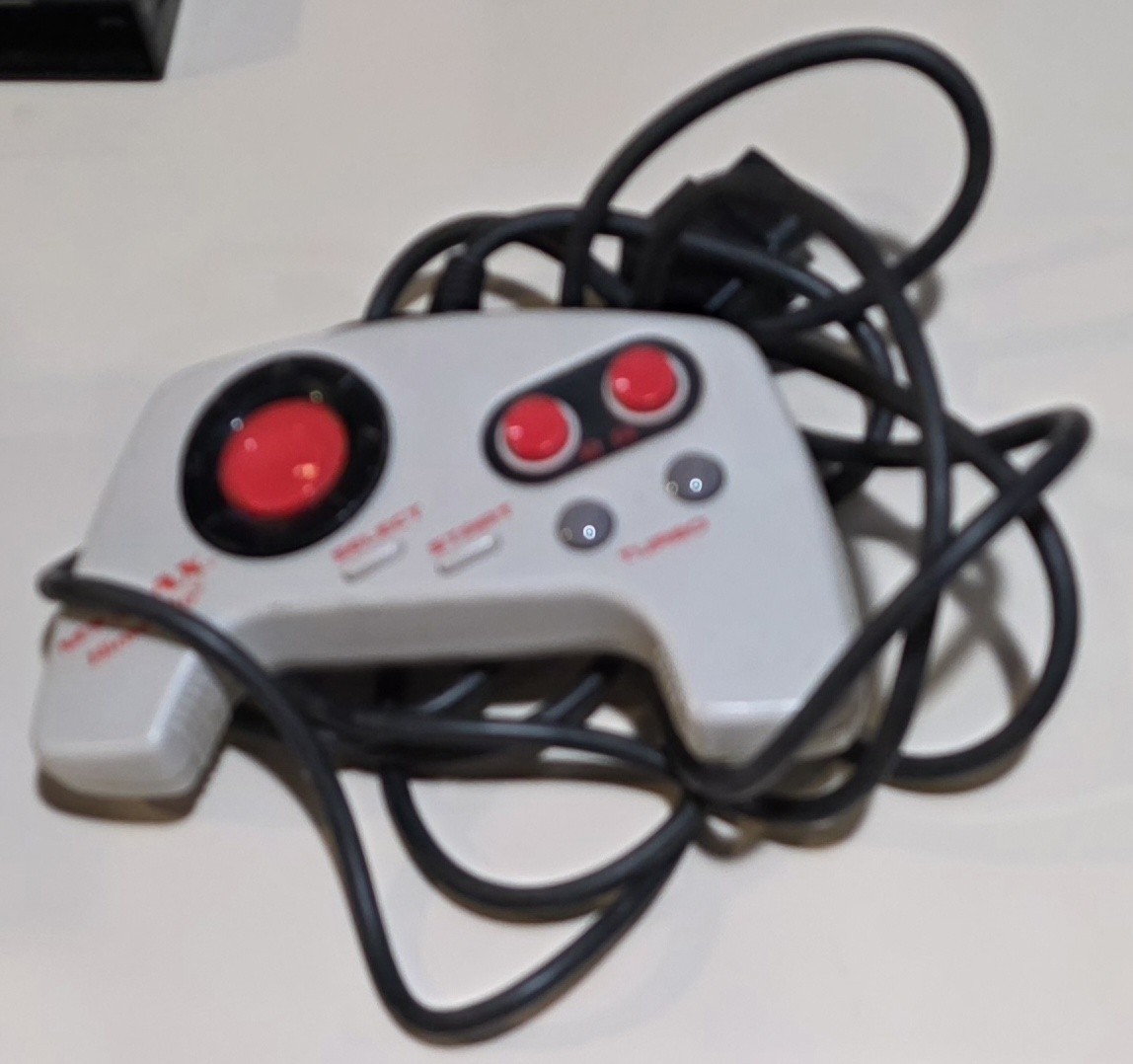 Nintendo NES MAX Controller Gaming Model NES-027 Year 1988