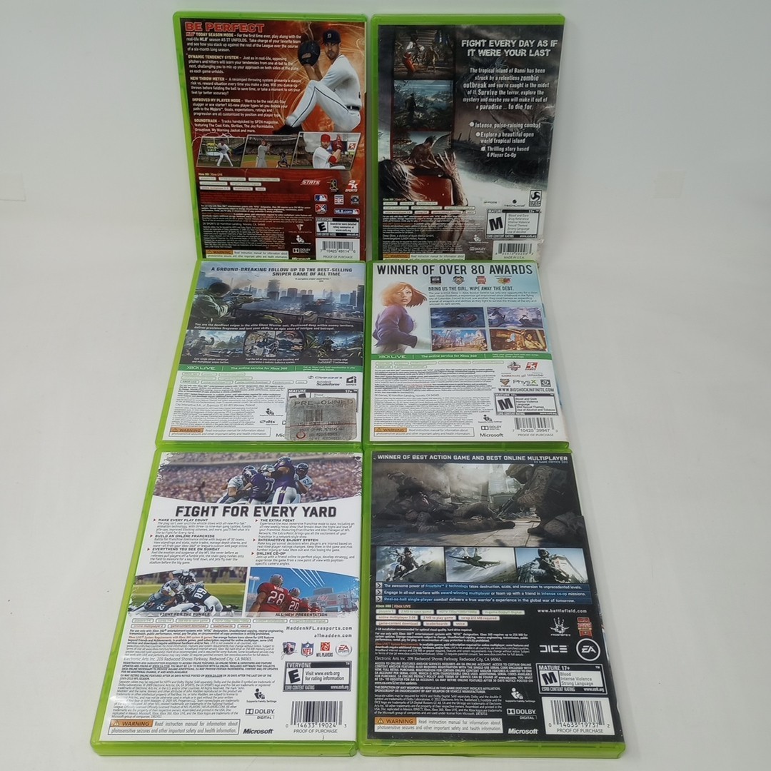Lot Of 22 Xbox 360 Games With Cases (Many Have Manuals) UNTESTED See Pics!